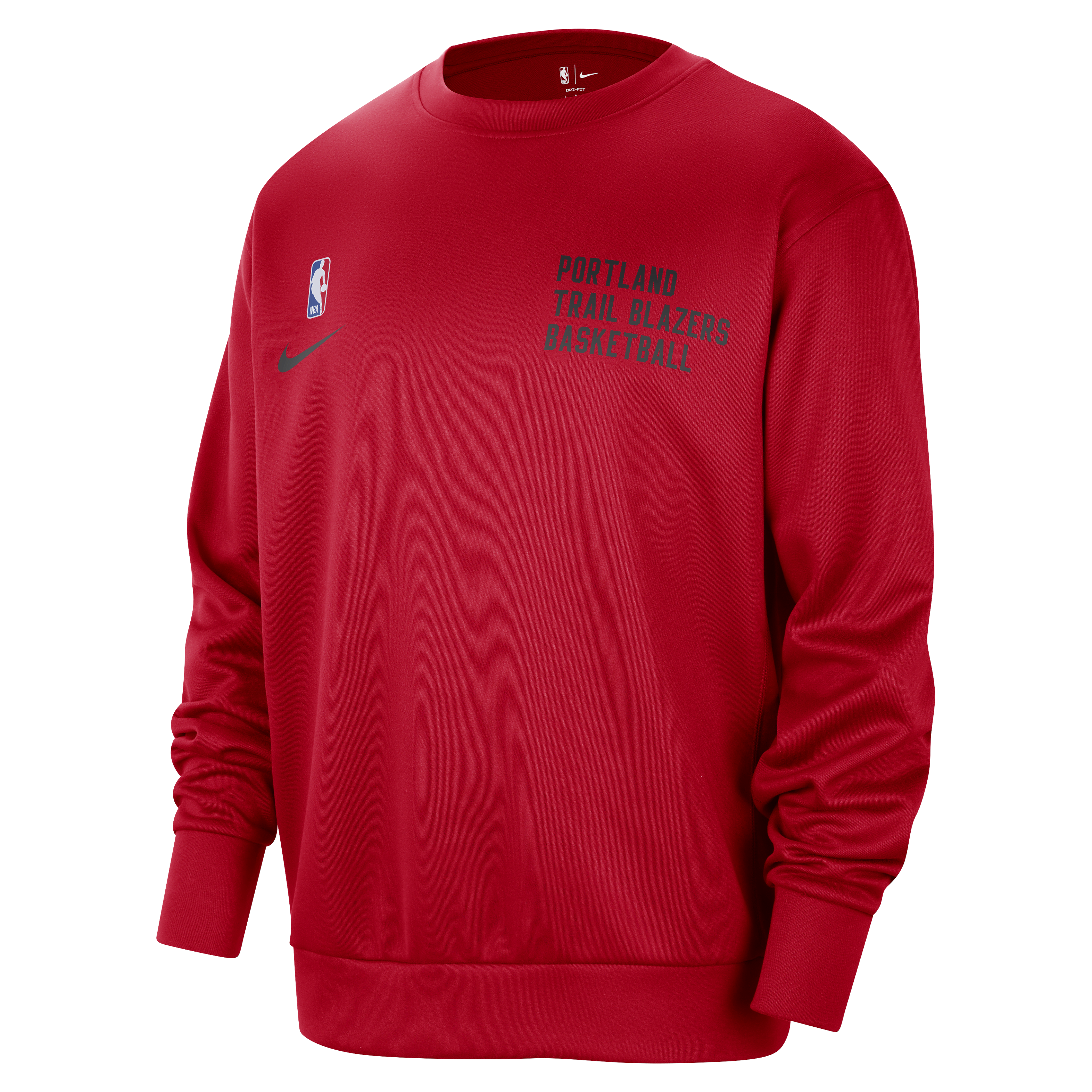 Portland Trail Blazers Spotlight Men's Nike Dri-FIT NBA Crew-Neck Sweatshirt