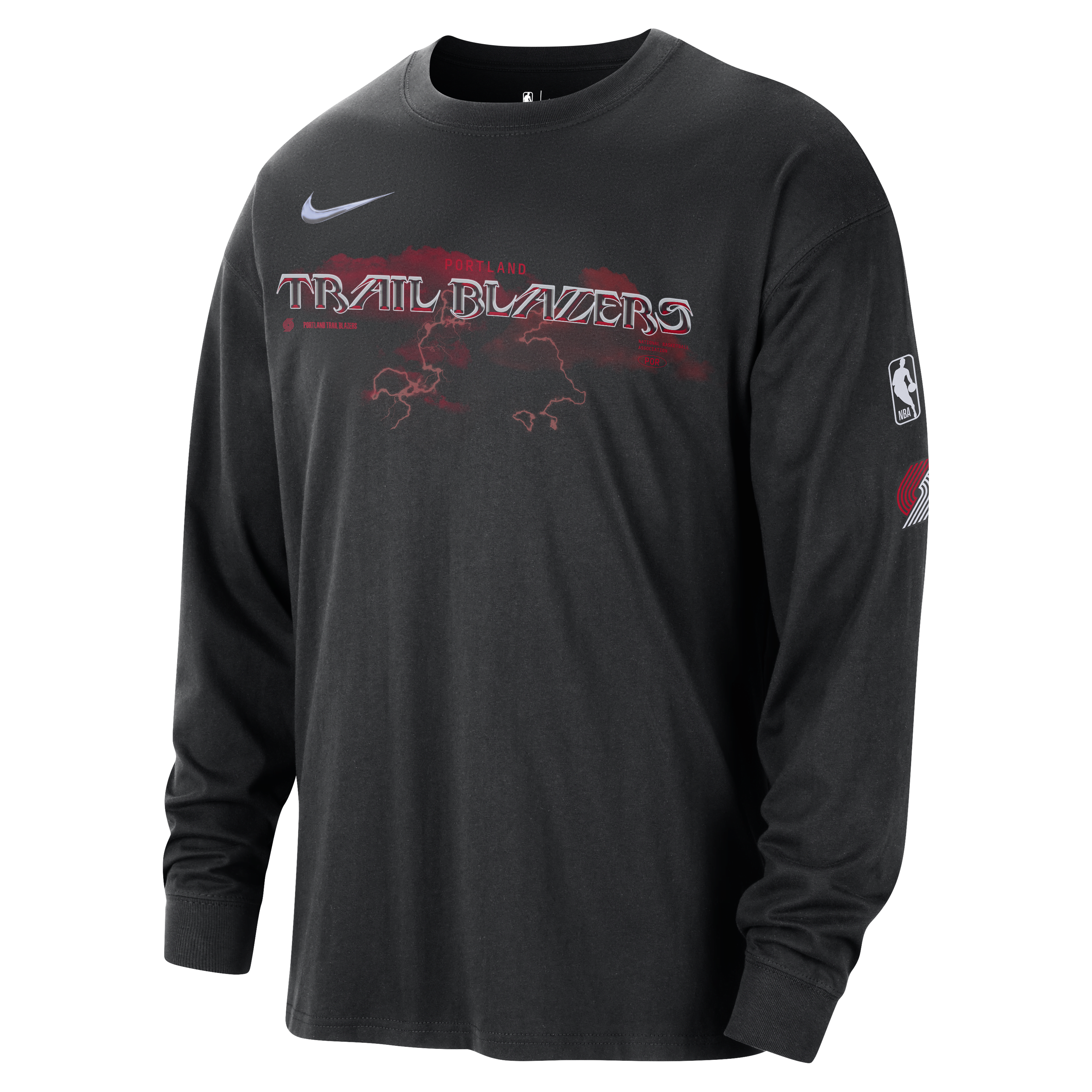 Portland Trail Blazers Essential Max90 Men's Nike NBA Long-Sleeve T-Shirt