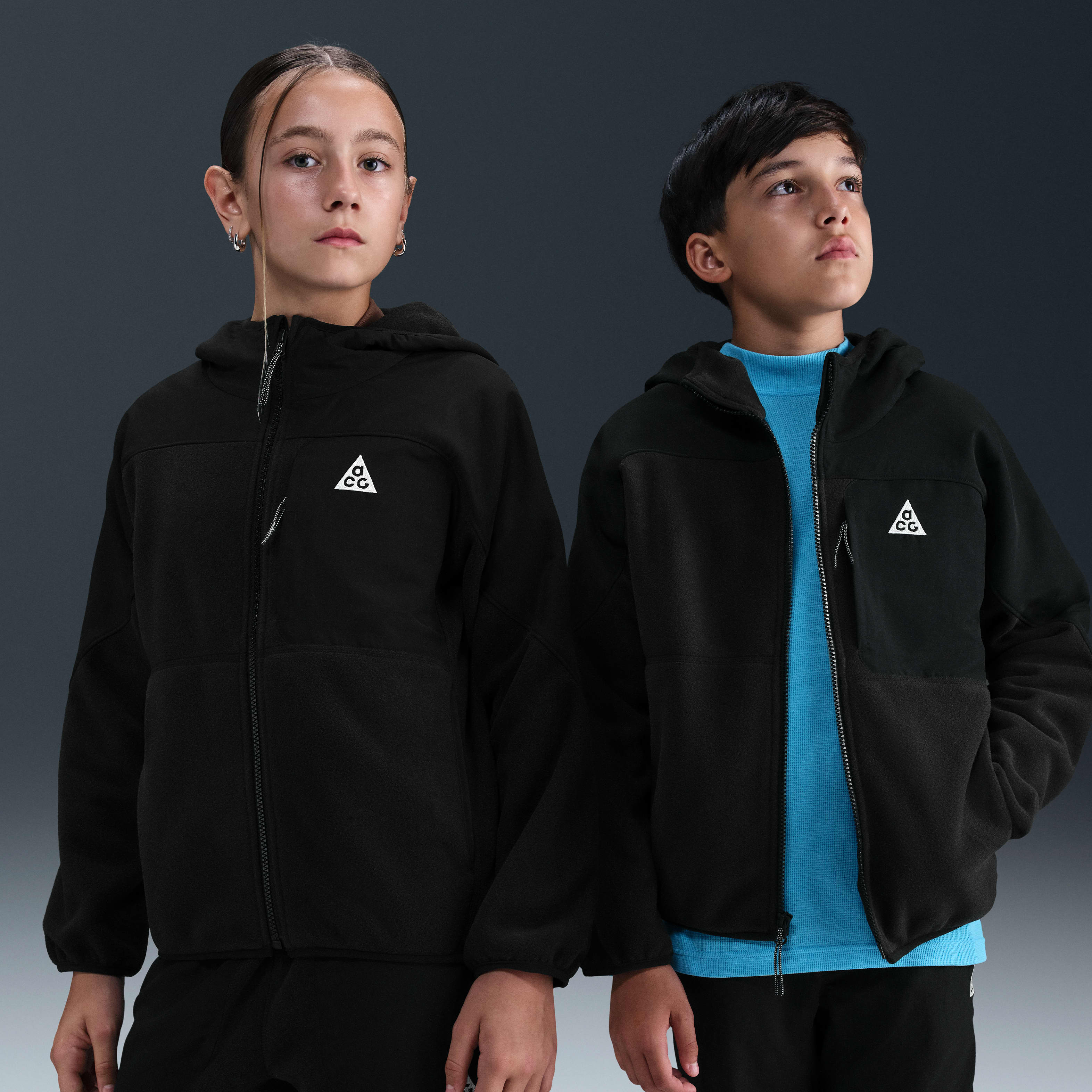 Nike ACG "Wolf Tree" Big Kid's Polartec® Full-Zip Hoodie