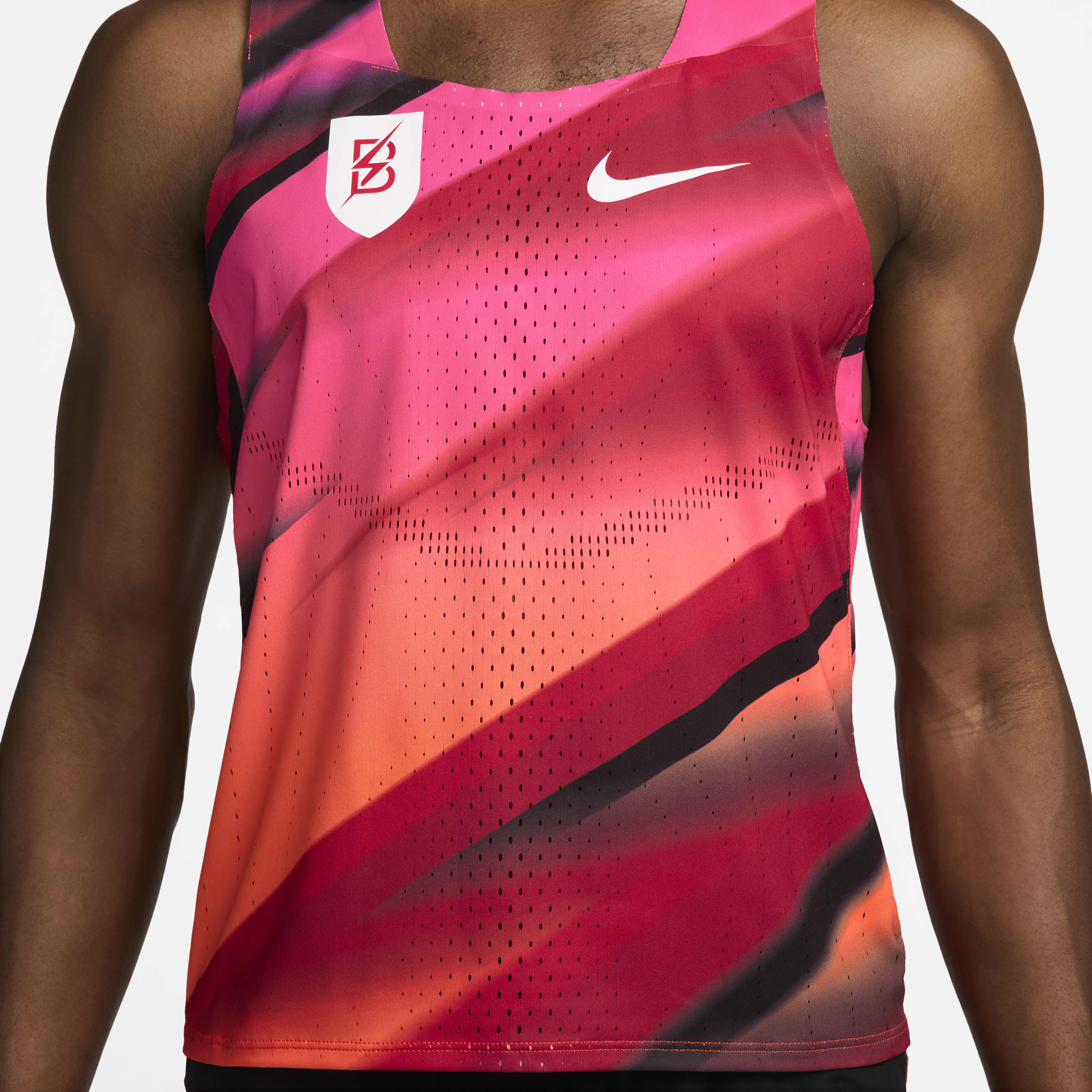 nike track and field vest