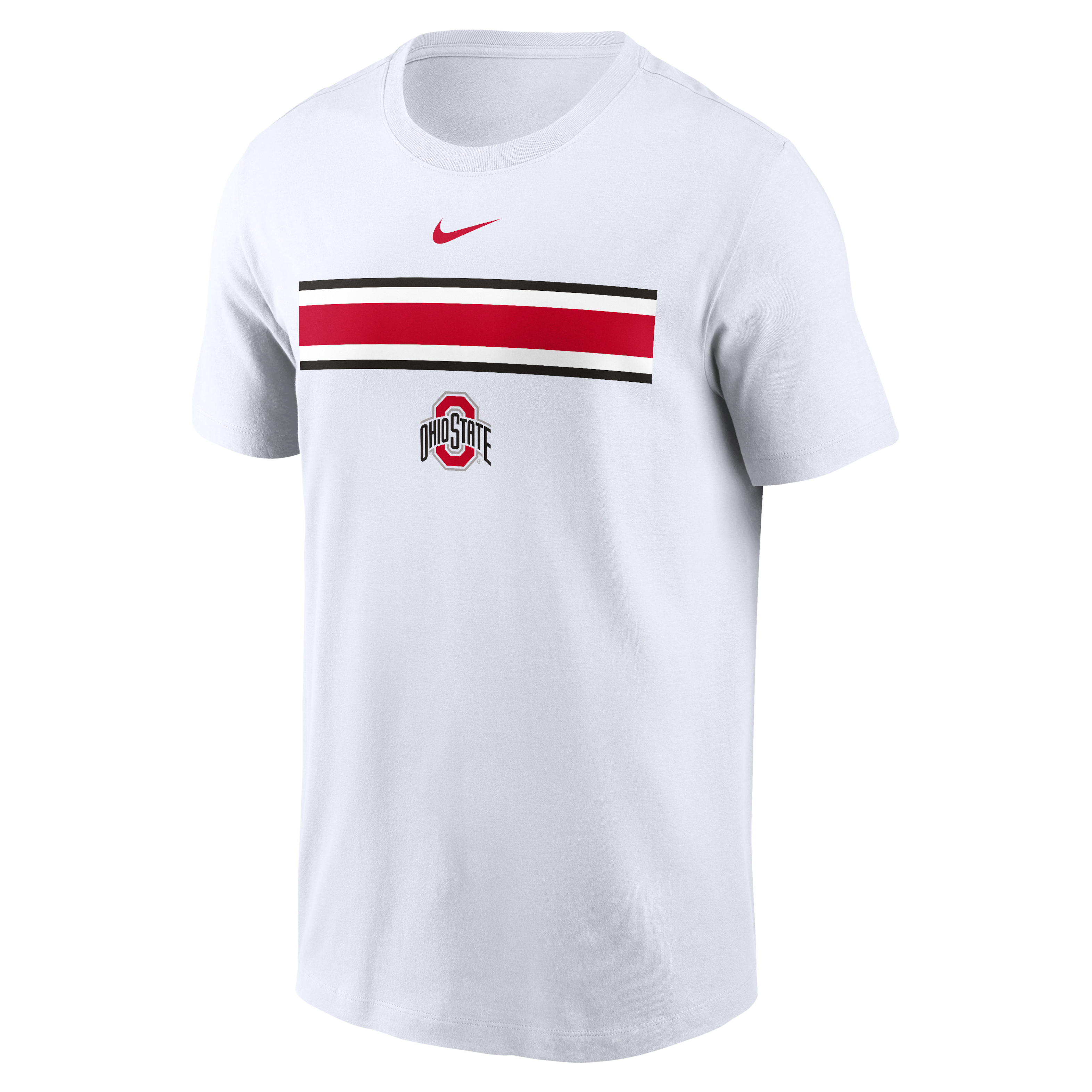 Ohio State Buckeyes Campus Pattern Men's Nike College T-Shirt