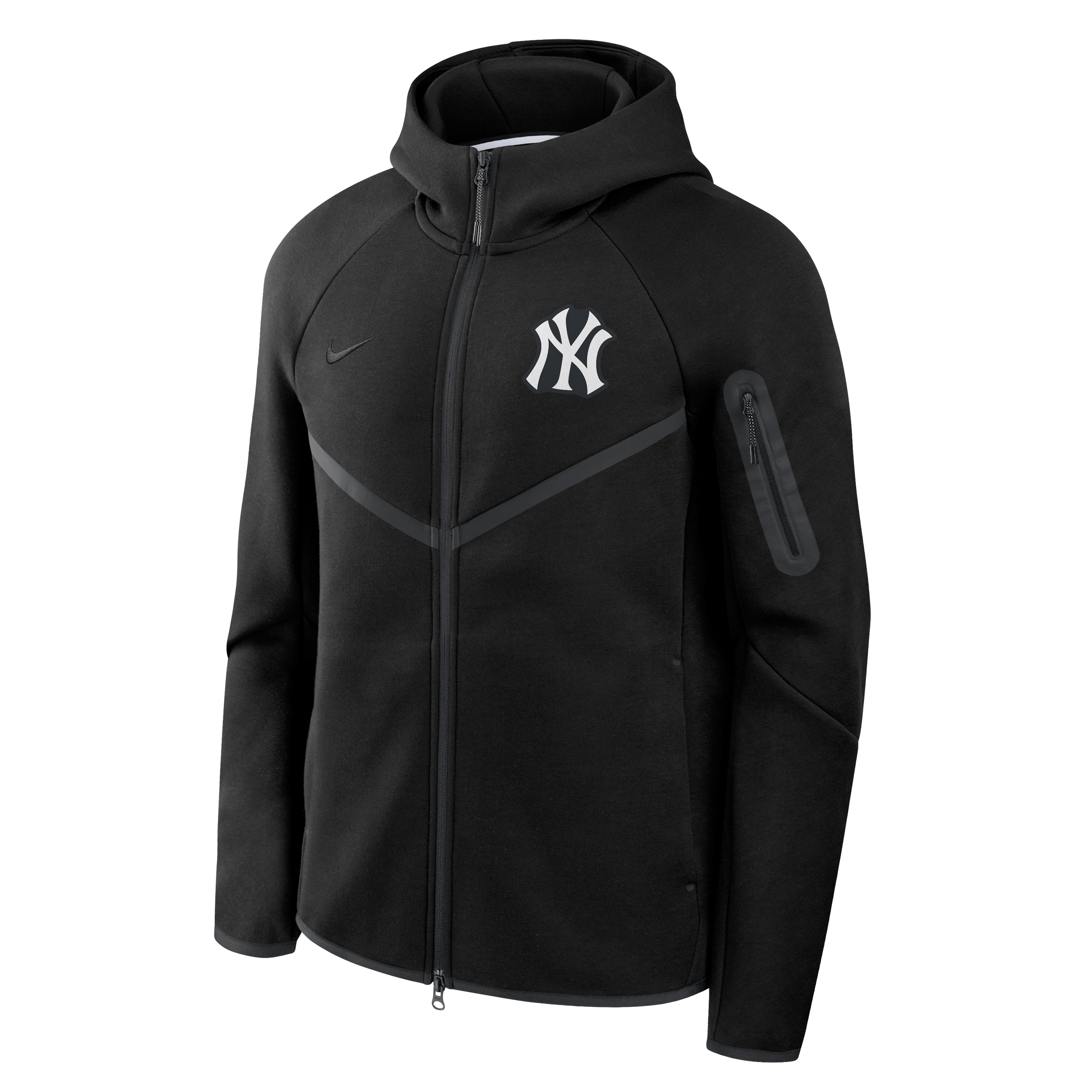 New York Yankees Tech Fleece Windrunner Men's Nike MLB Full-Zip Hooded Jacket