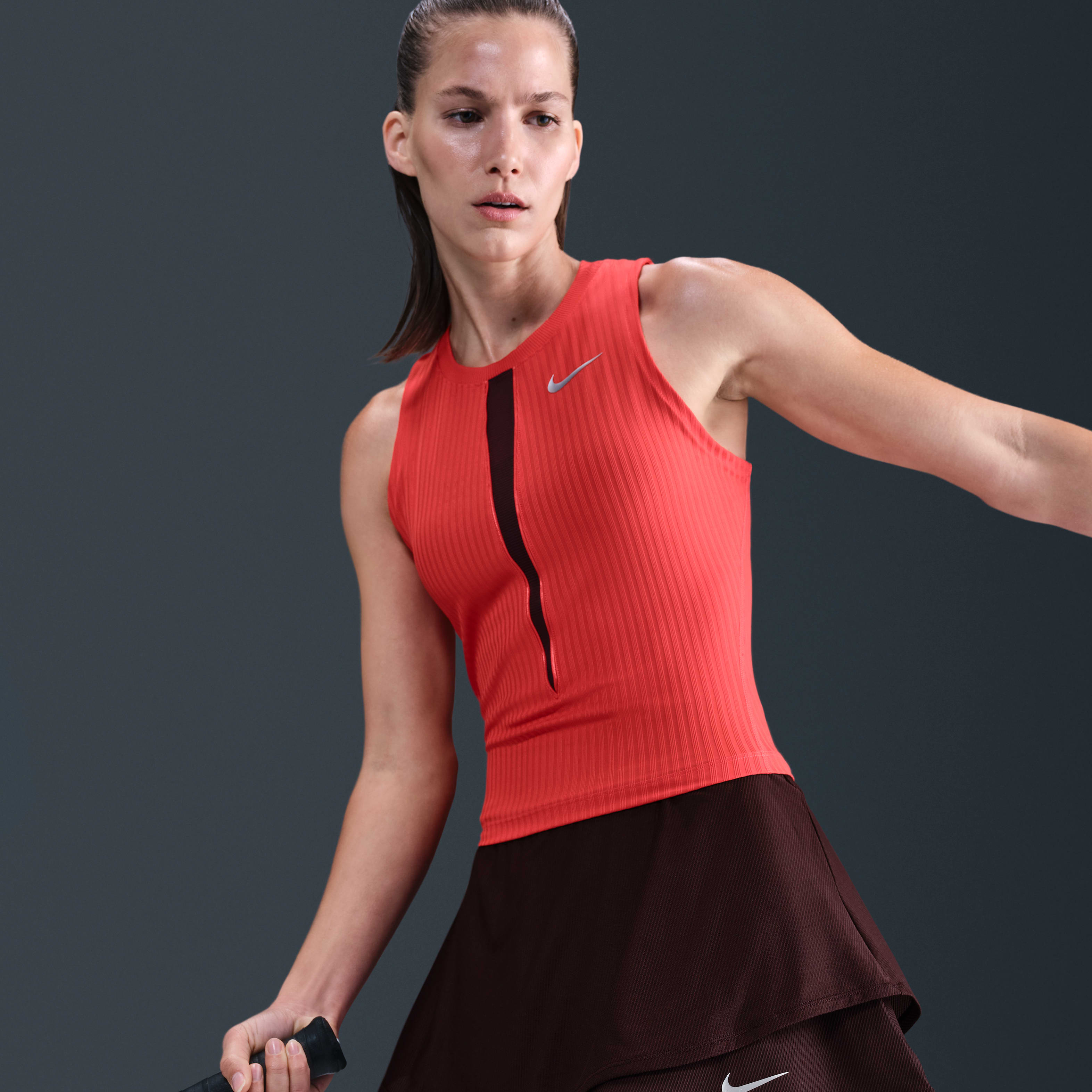NikeCourt Slam Women's Dri-FIT High-Waisted Tennis Skirt