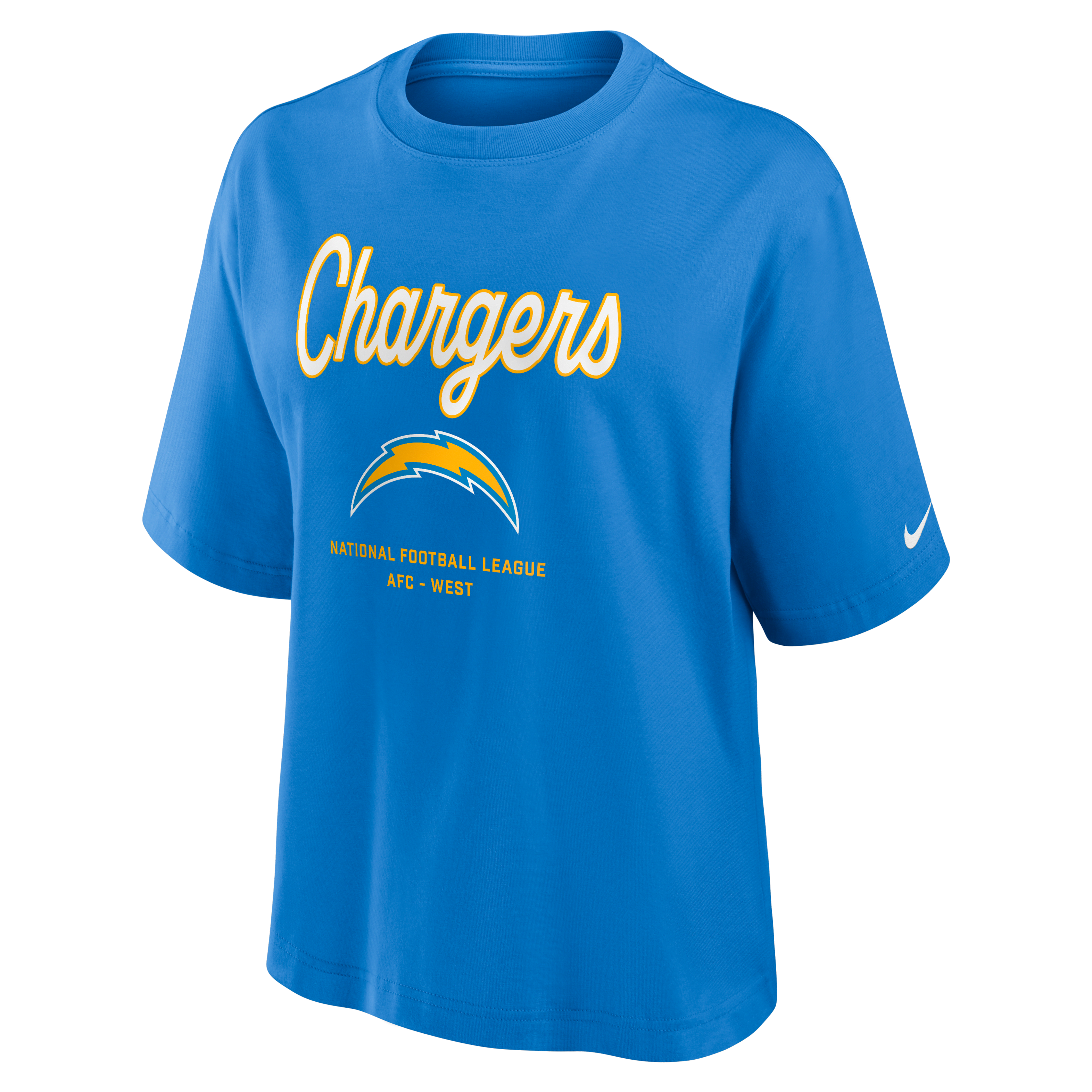Los Angeles Chargers Boxy Women's Nike NFL T-Shirt