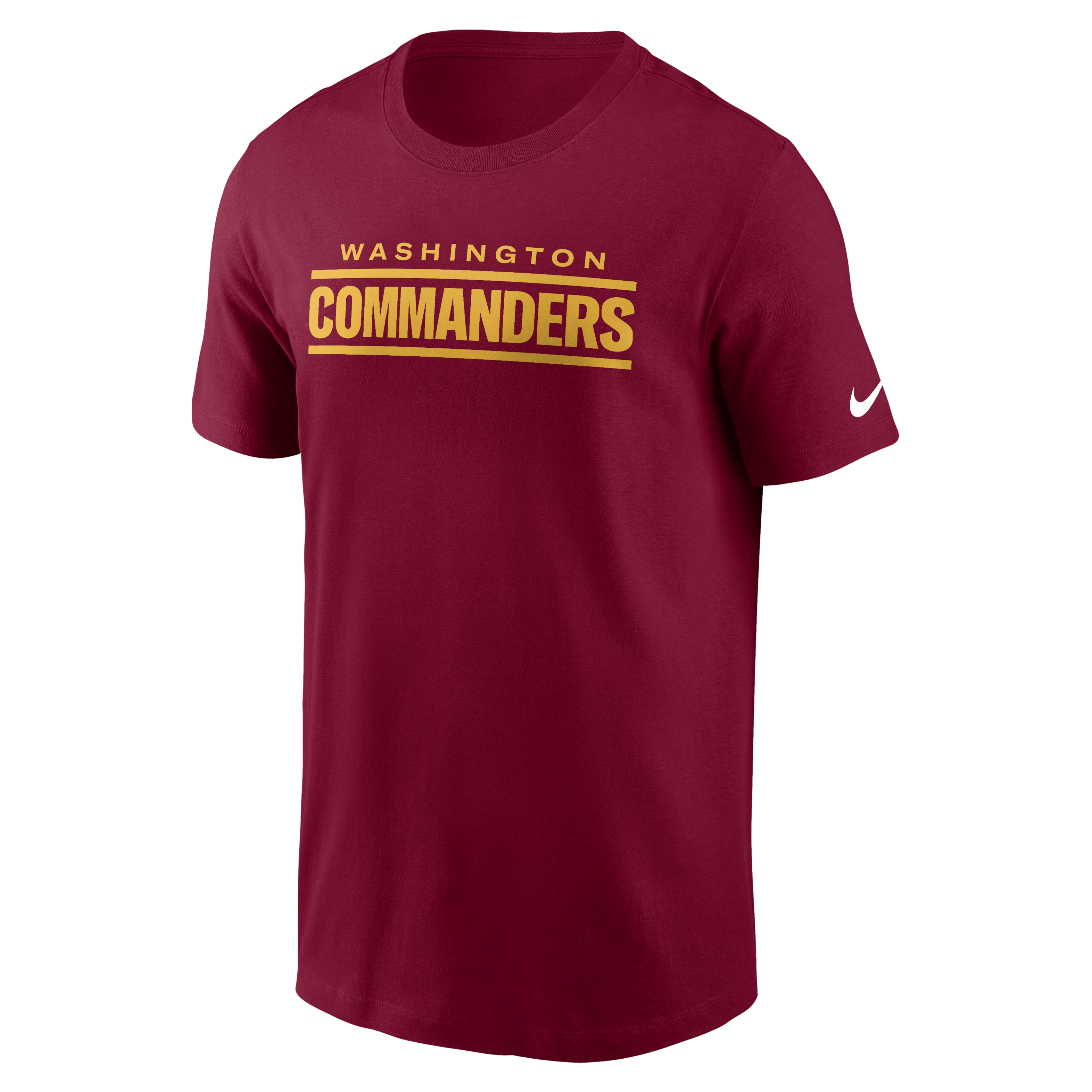 Washington Commanders Primetime Wordmark Essential Men's Nike NFL T-Shirt