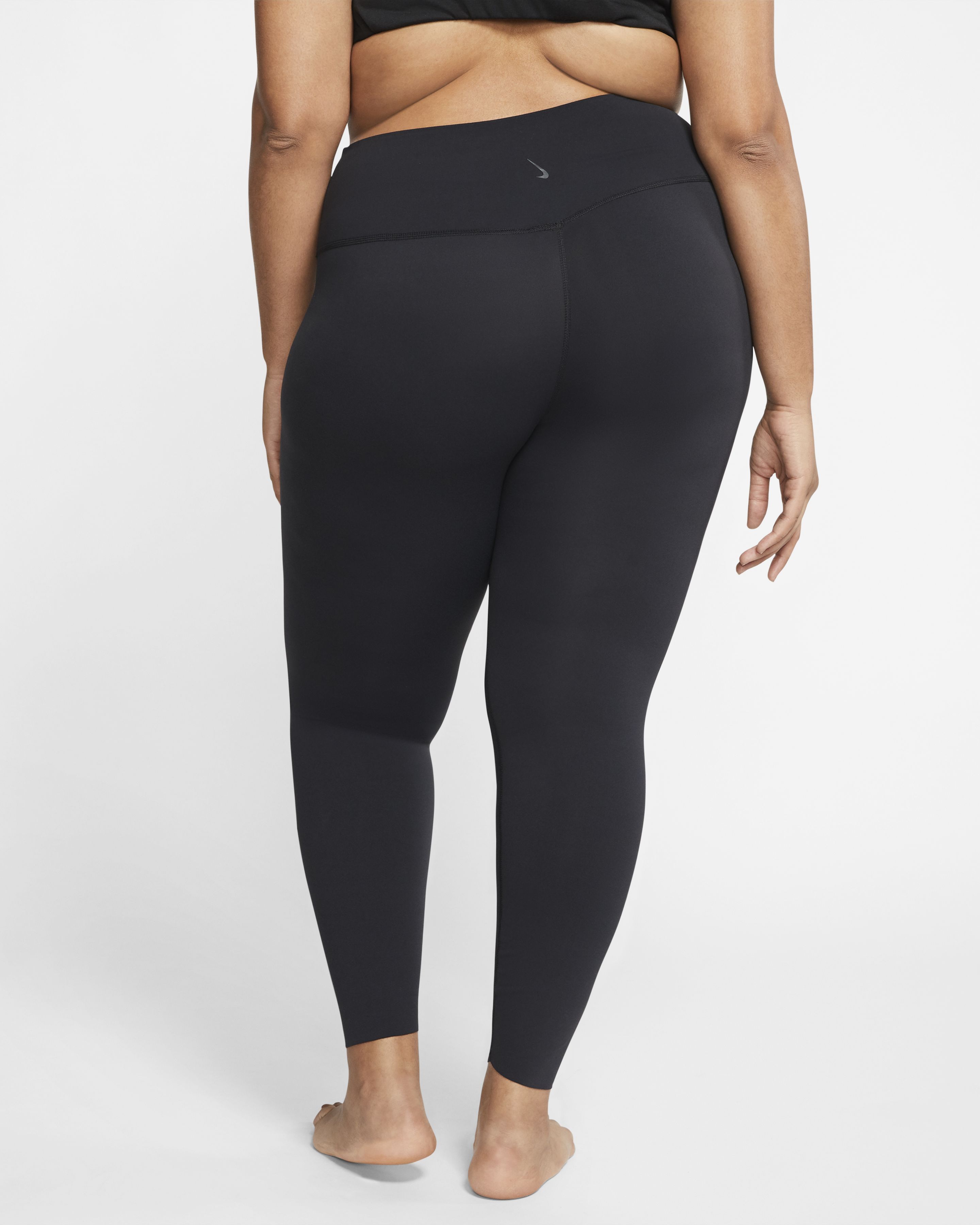 Hanna Nikole Women's Active High Waist Yoga Pants with Pocket Tummy Control  Running Pants 16W Black at Amazon Women's Clothing store