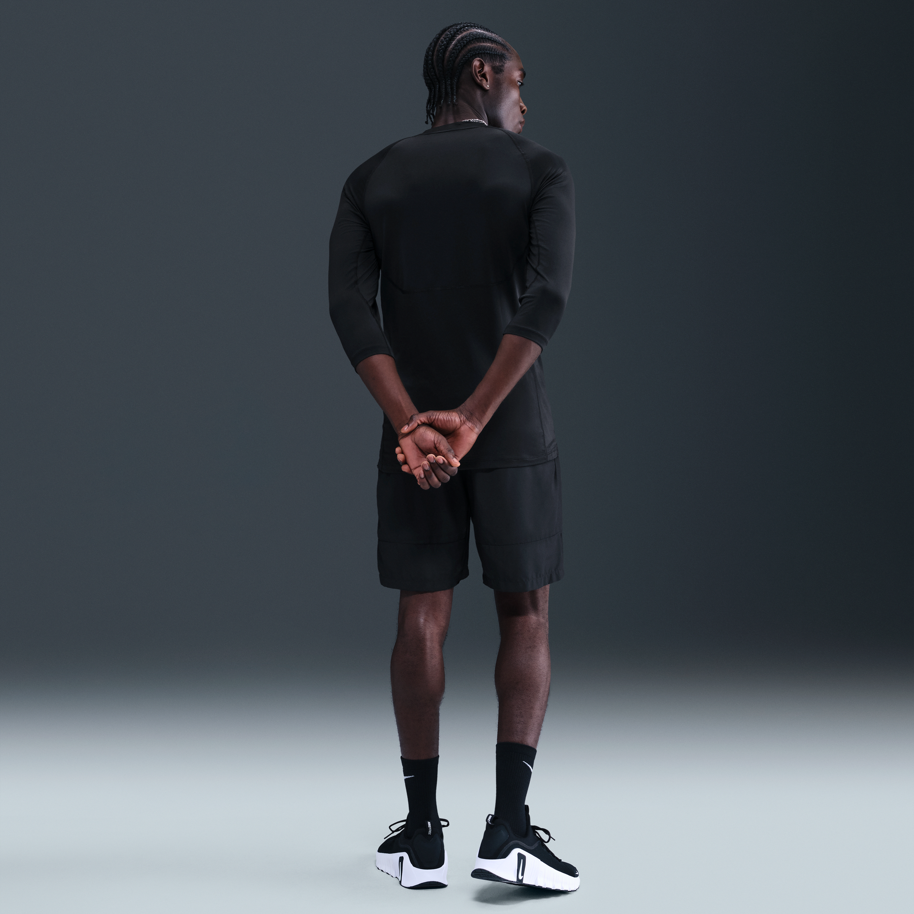 Nike Men's Dri-FIT 3/4-Sleeve Baseball Top