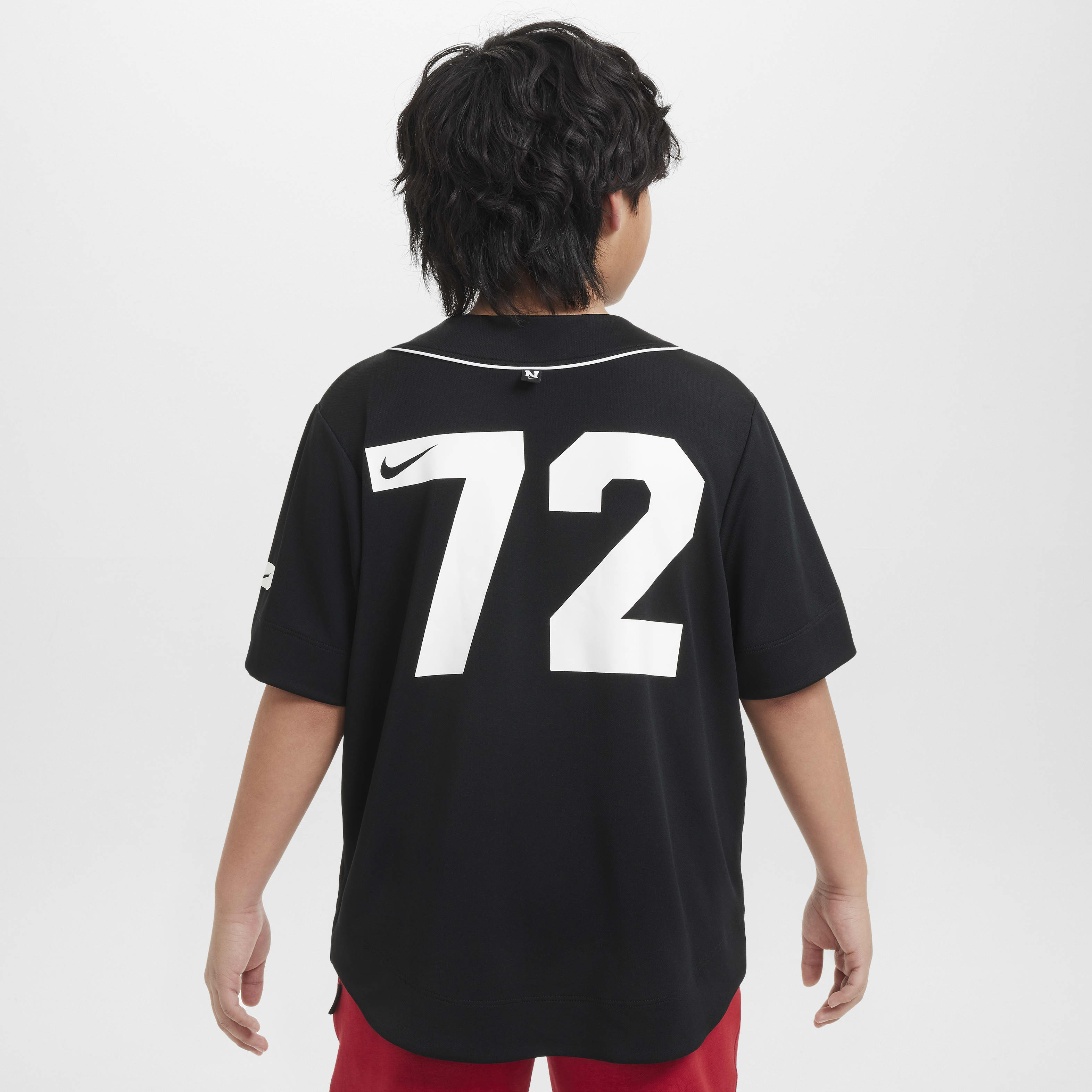 Nike Athletics Big Kids' (Boys') Dri-FIT Baseball Jersey