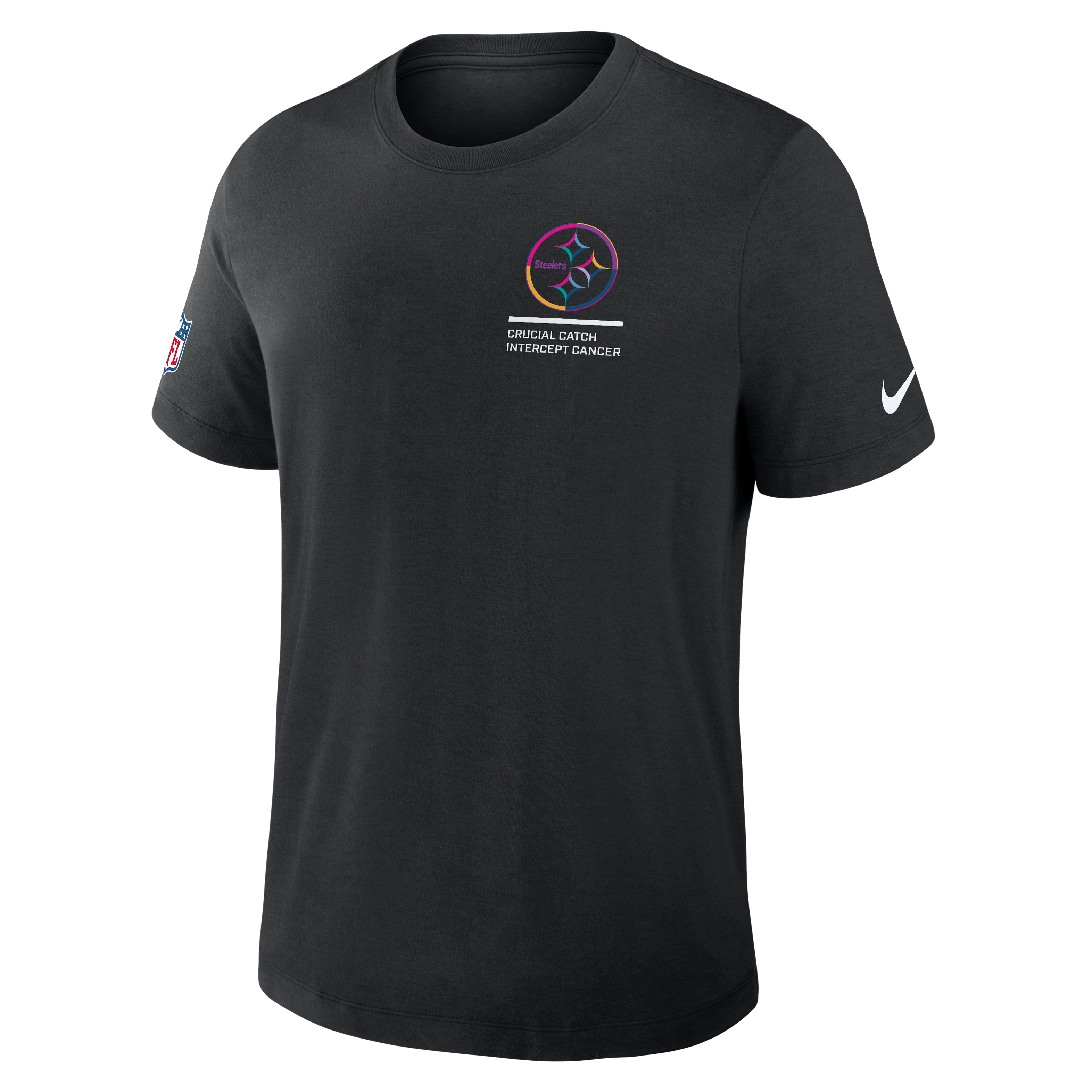 Pittsburgh Steelers Crucial Catch Men's Nike Dri-FIT NFL T-Shirt