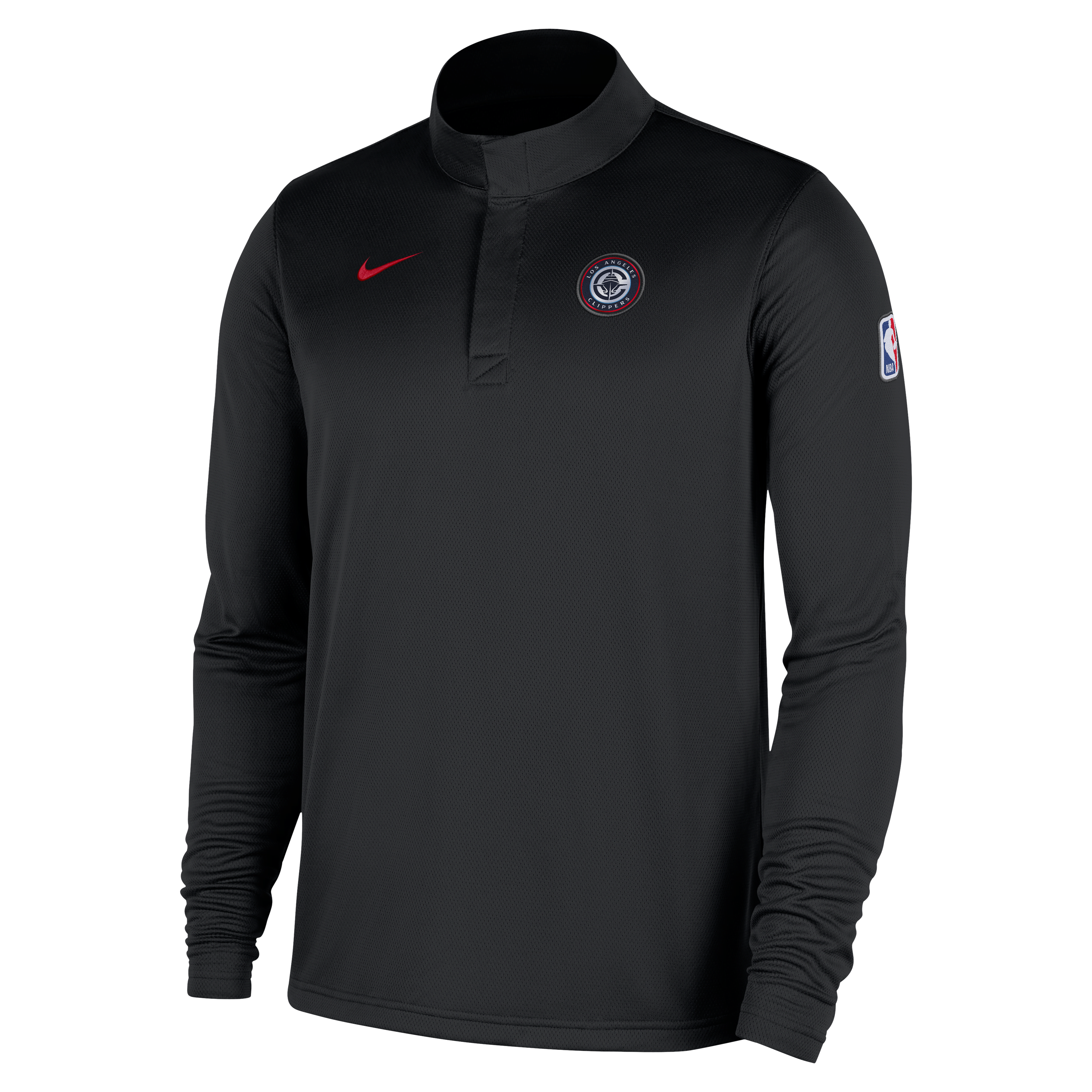 LA Clippers Men's Nike Dri-FIT NBA 1/4-Zip Long-Sleeve Top