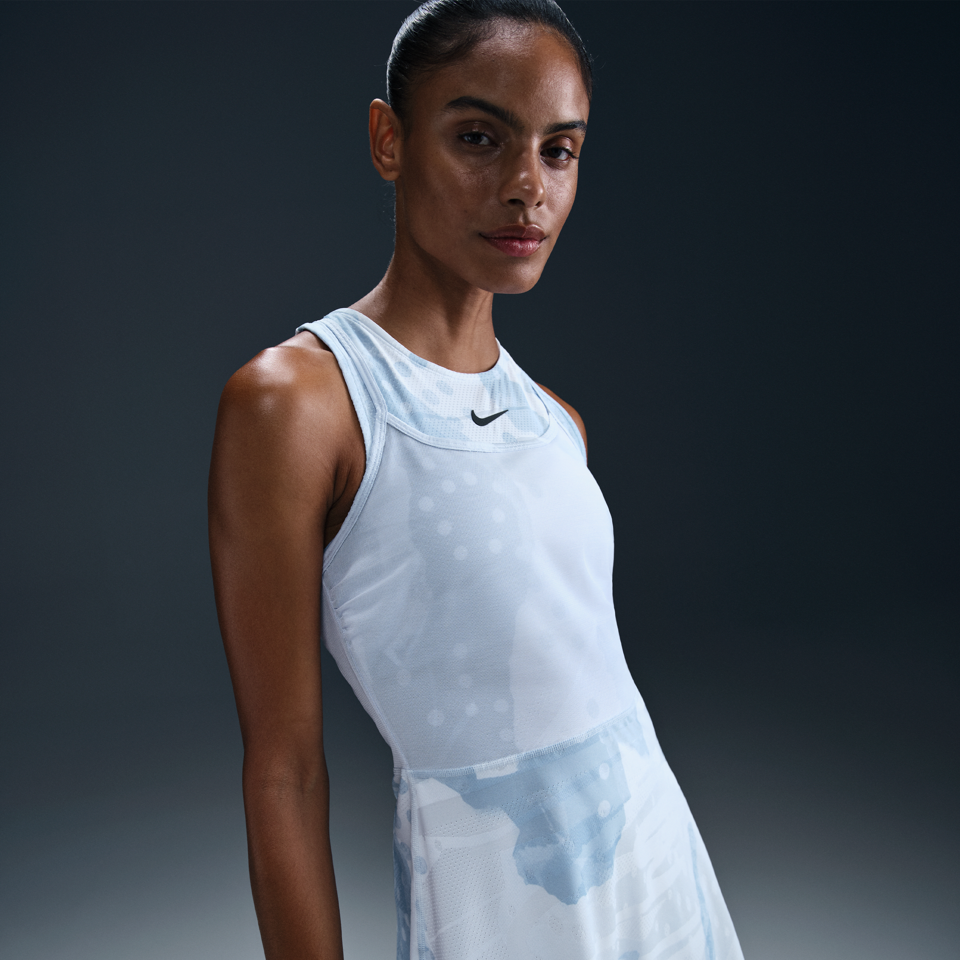 NikeCourt Slam Women's Dri-FIT Printed Tennis Dress