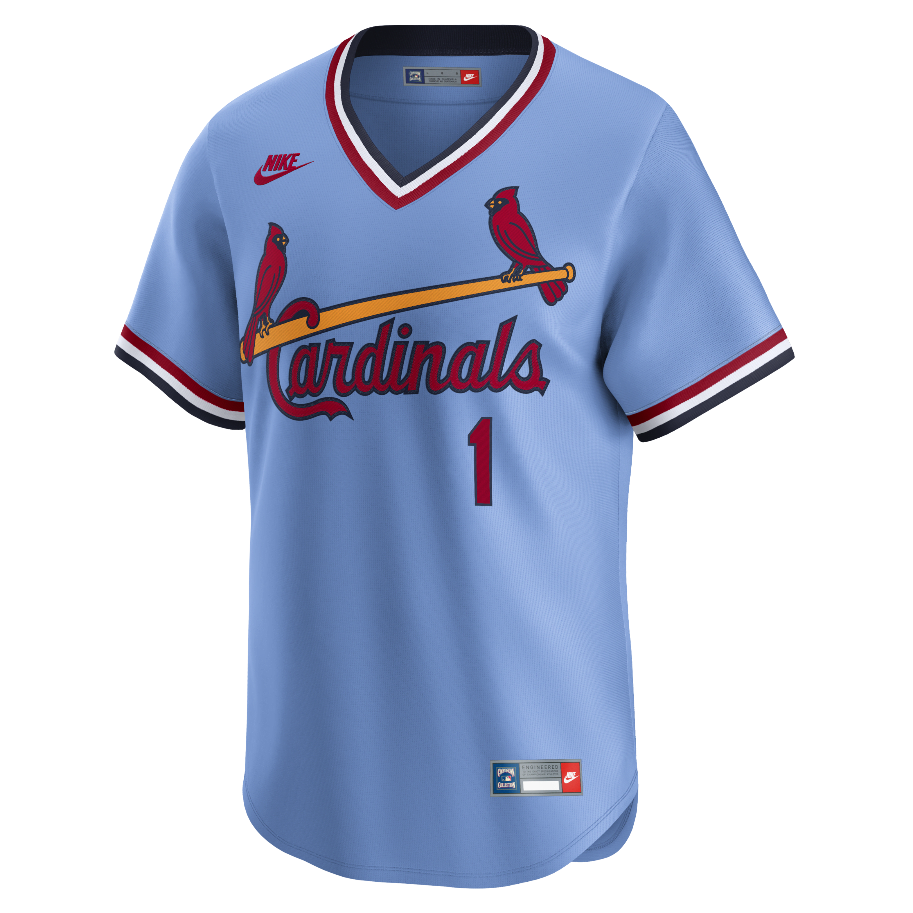 Ozzie Smith St. Louis Cardinals Cooperstown Men's Nike Dri-FIT ADV MLB Limited Jersey