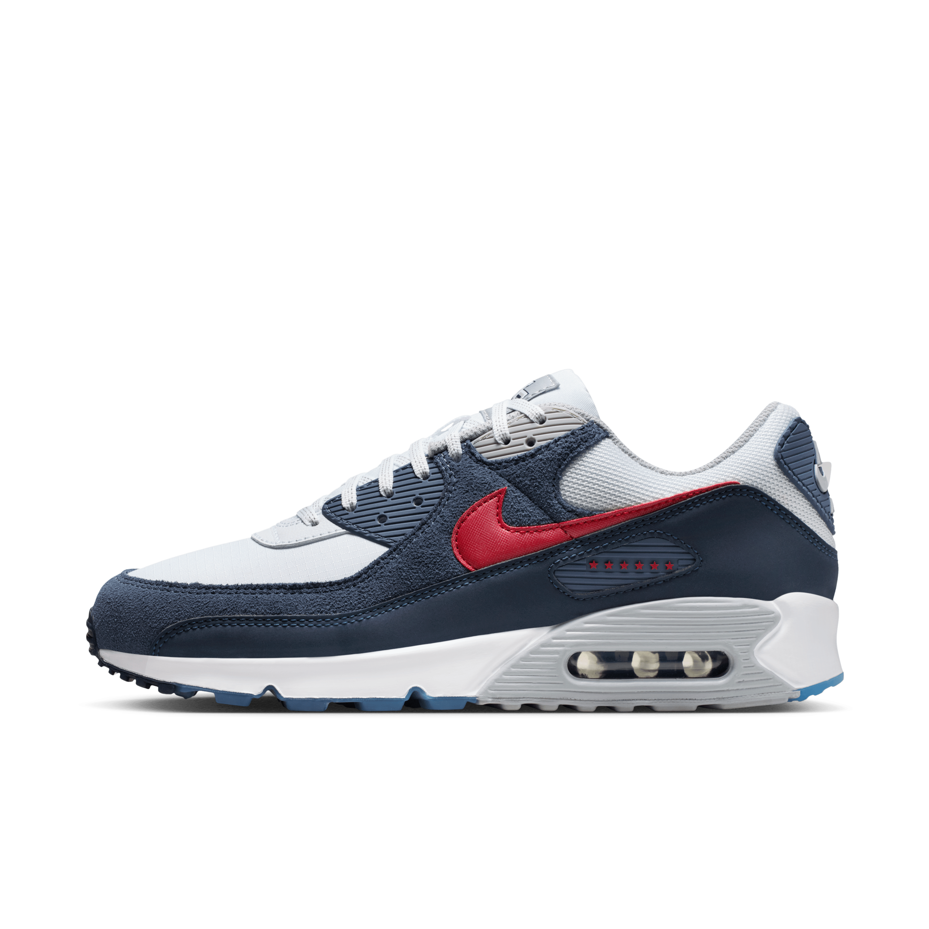 New England Patriots Air Max 90 Men's Nike Shoes