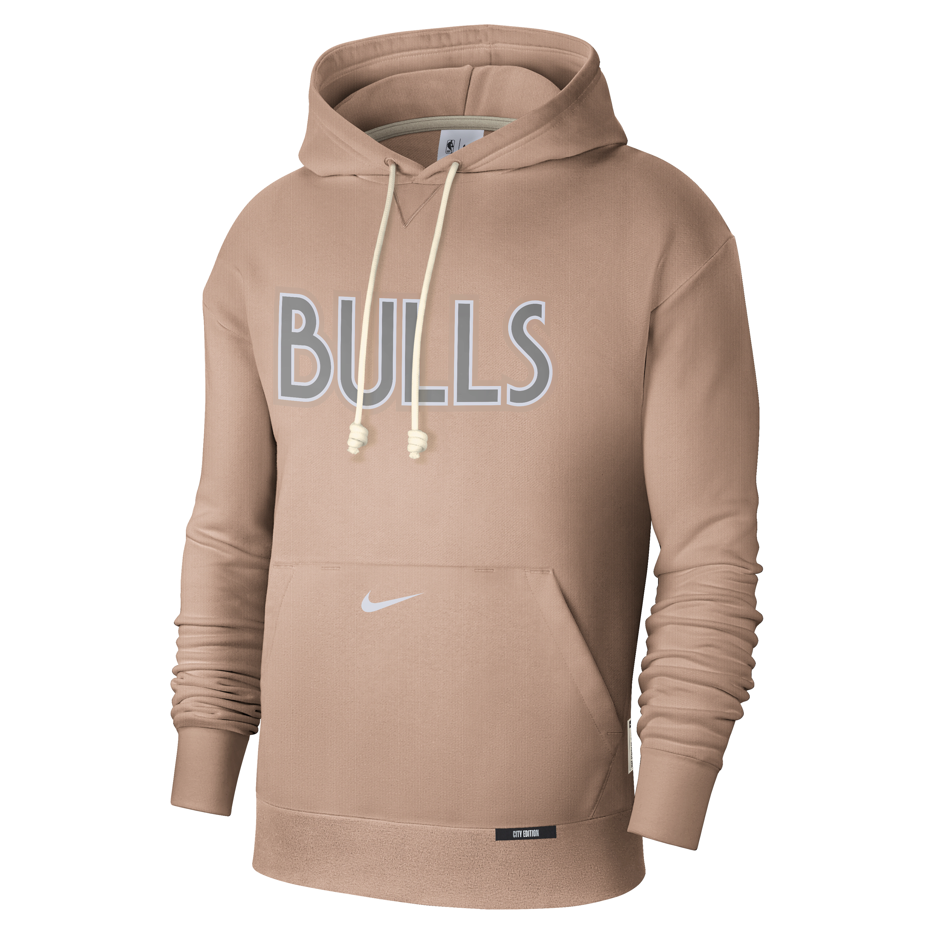 Chicago Bulls Standard Issue City Edition Men's Nike Dri-FIT NBA Courtside Hoodie