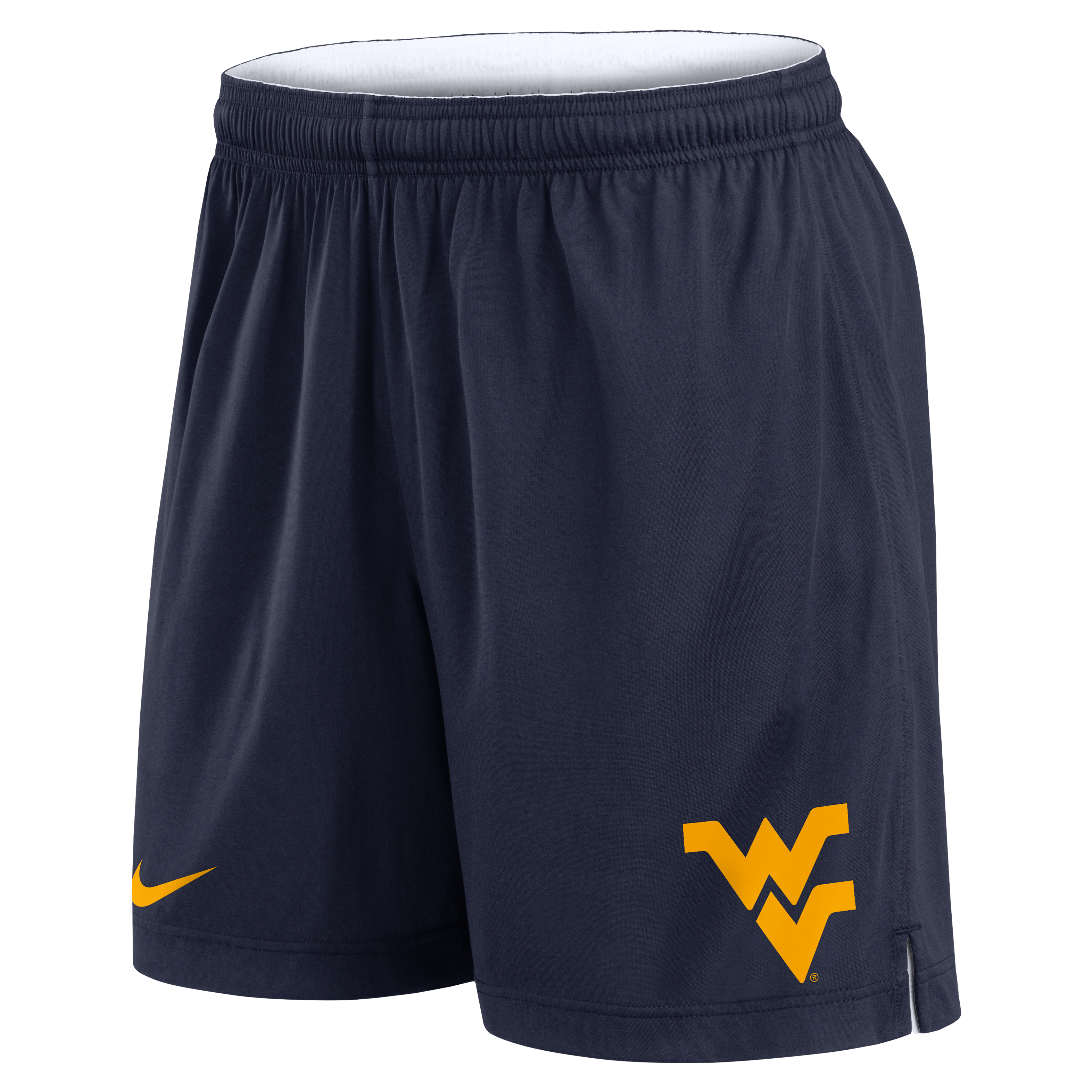 West Virginia Primetime Reversible Men's Nike Dri-FIT College Shorts