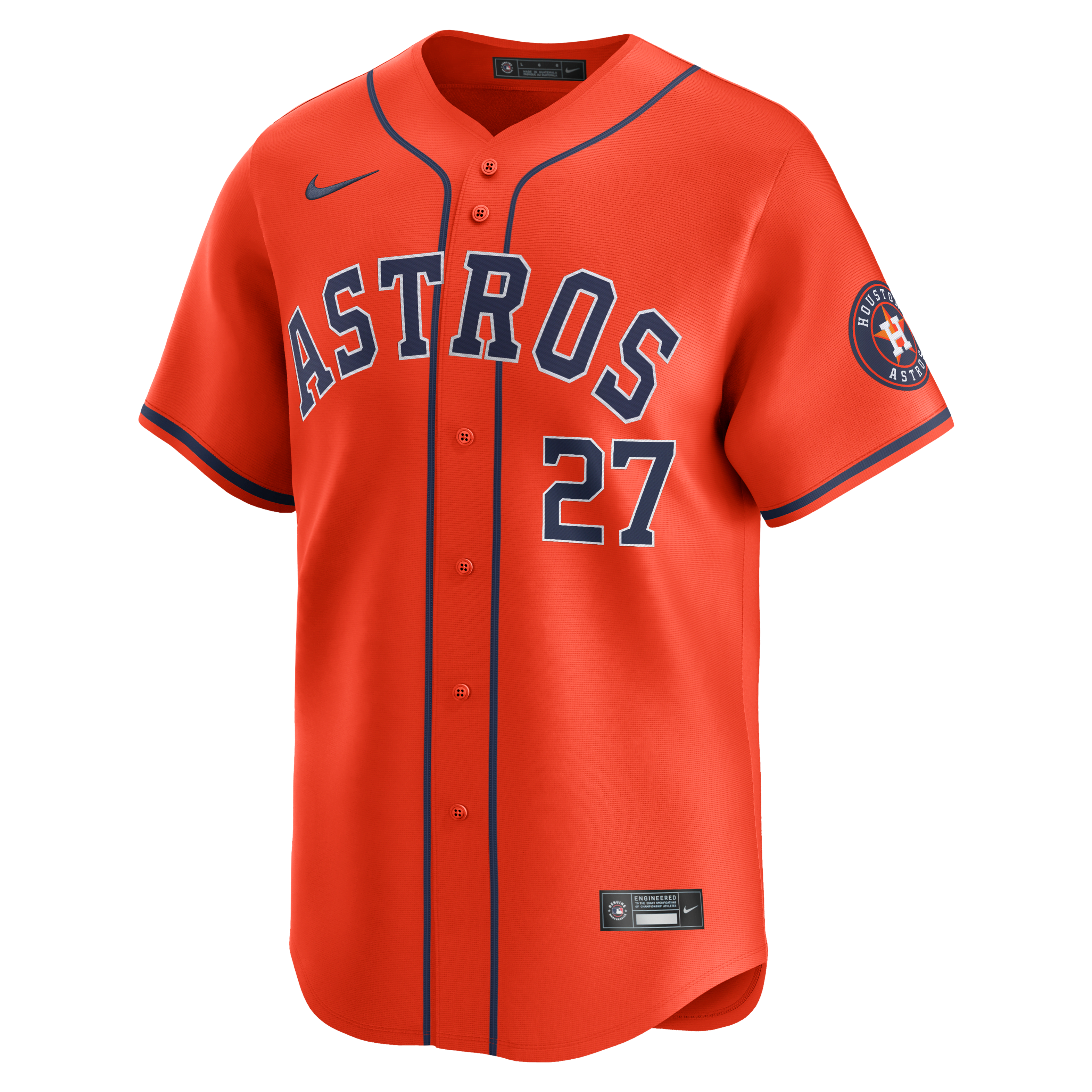 Jose Altuve Houston Astros Men's Nike Dri-FIT ADV MLB Limited Jersey