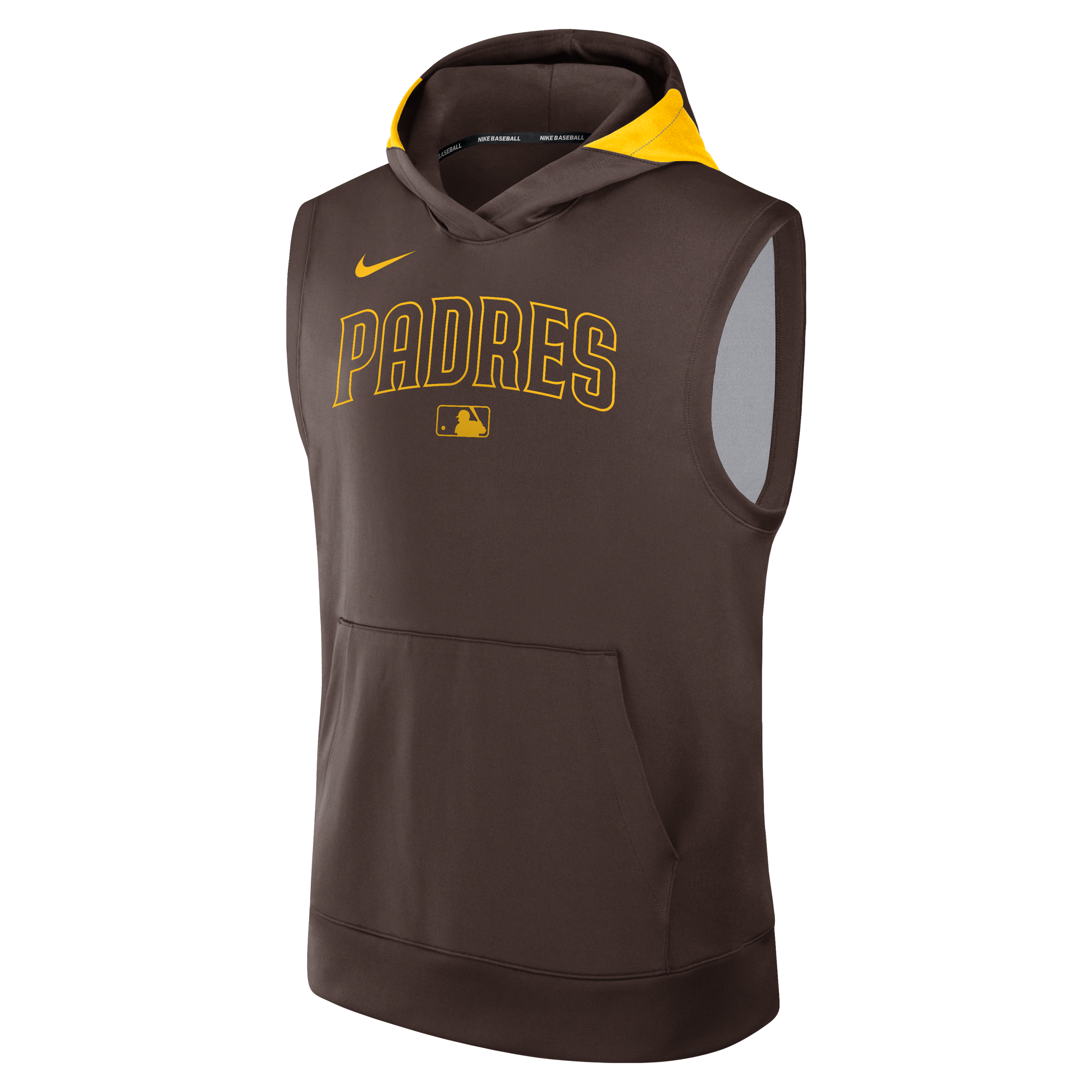 San Diego Padres Authentic Collection Men’s Nike Dri-FIT MLB Sleeveless Pullover Hoodie