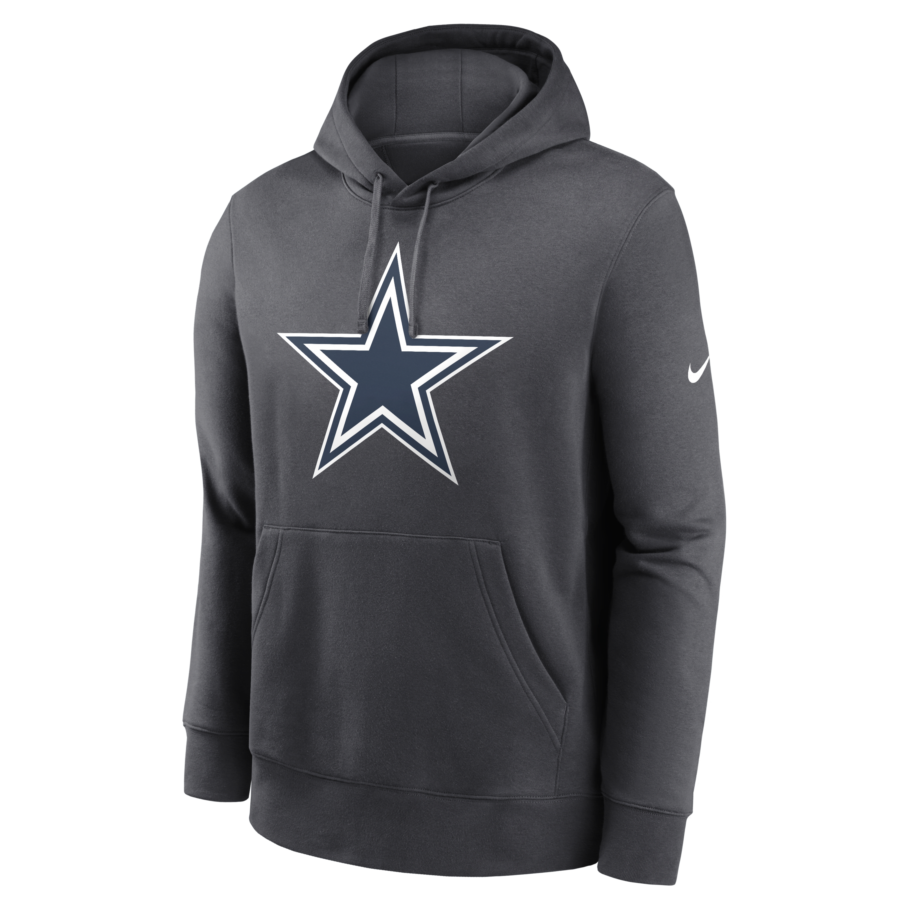 Dallas Cowboys Logo Club Men’s Nike NFL Pullover Hoodie