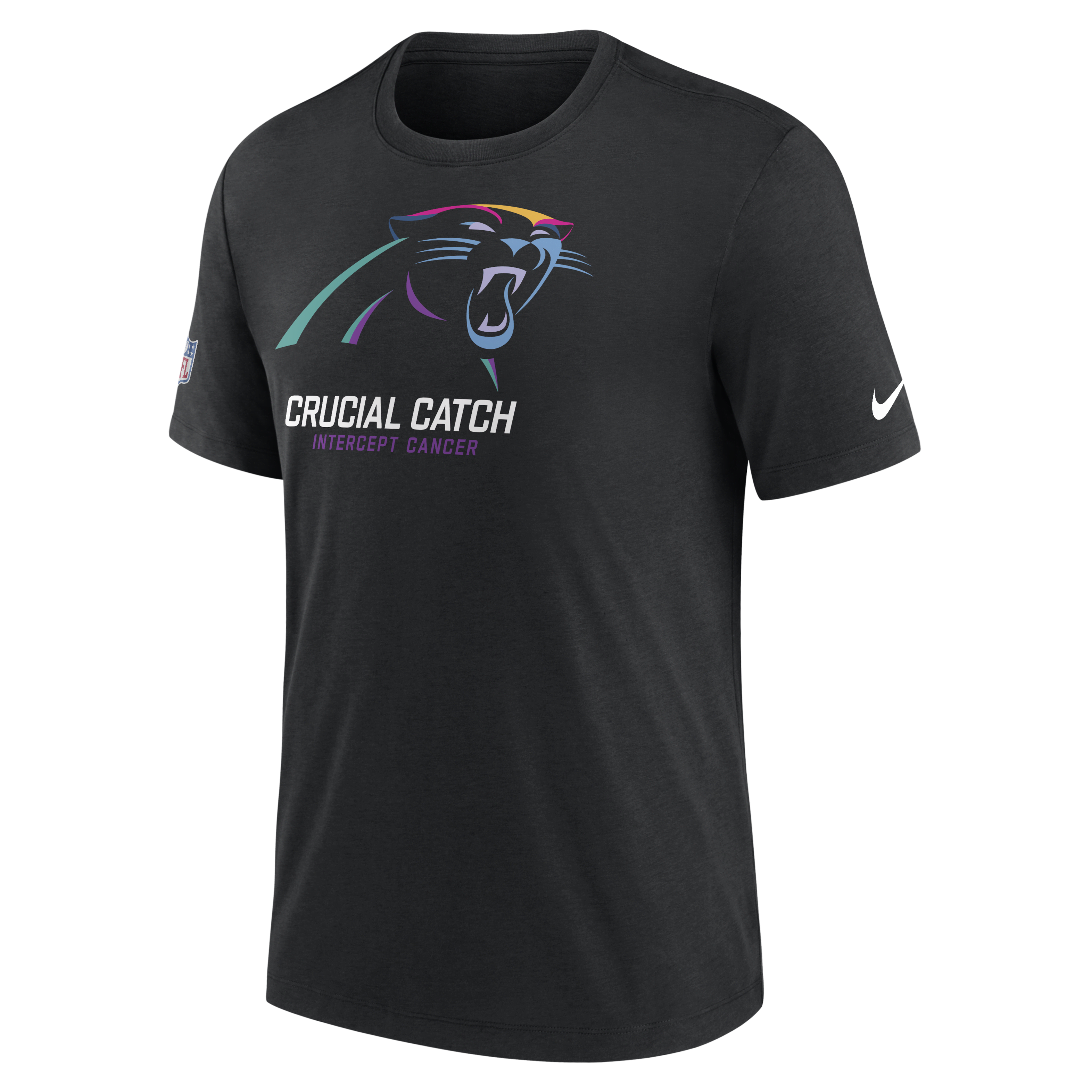 Carolina Panthers Crucial Catch Men's Nike NFL T-Shirt