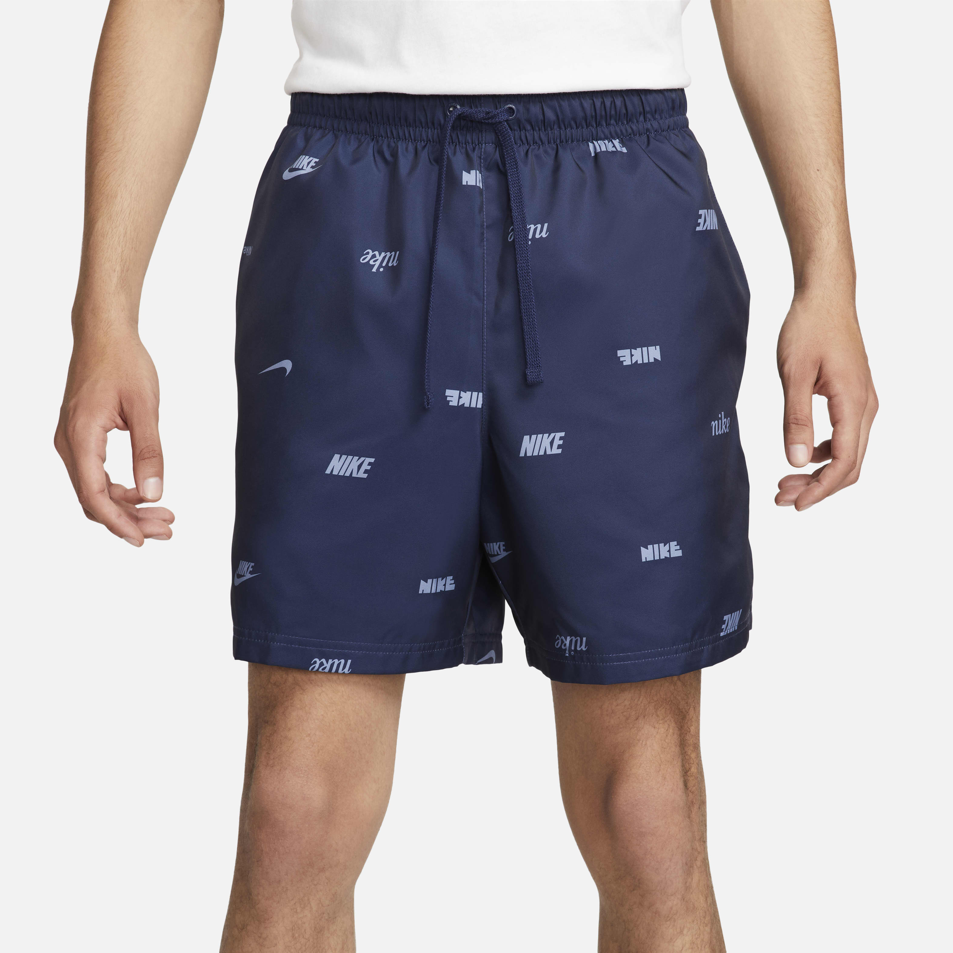 Nike Club Men's Woven Allover Print Flow Shorts