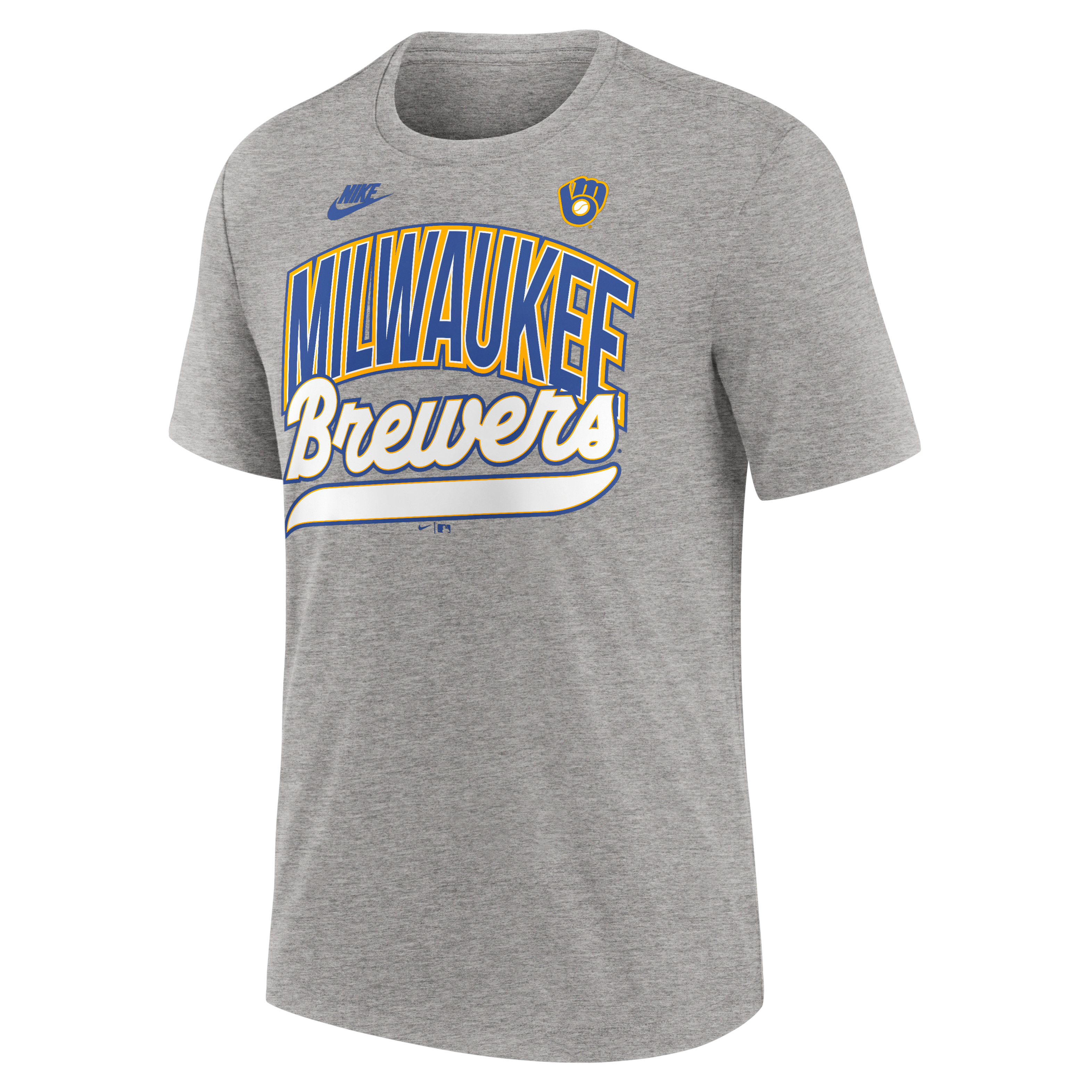 Milwaukee Brewers Cooperstown Retro Men's Nike MLB T-Shirt