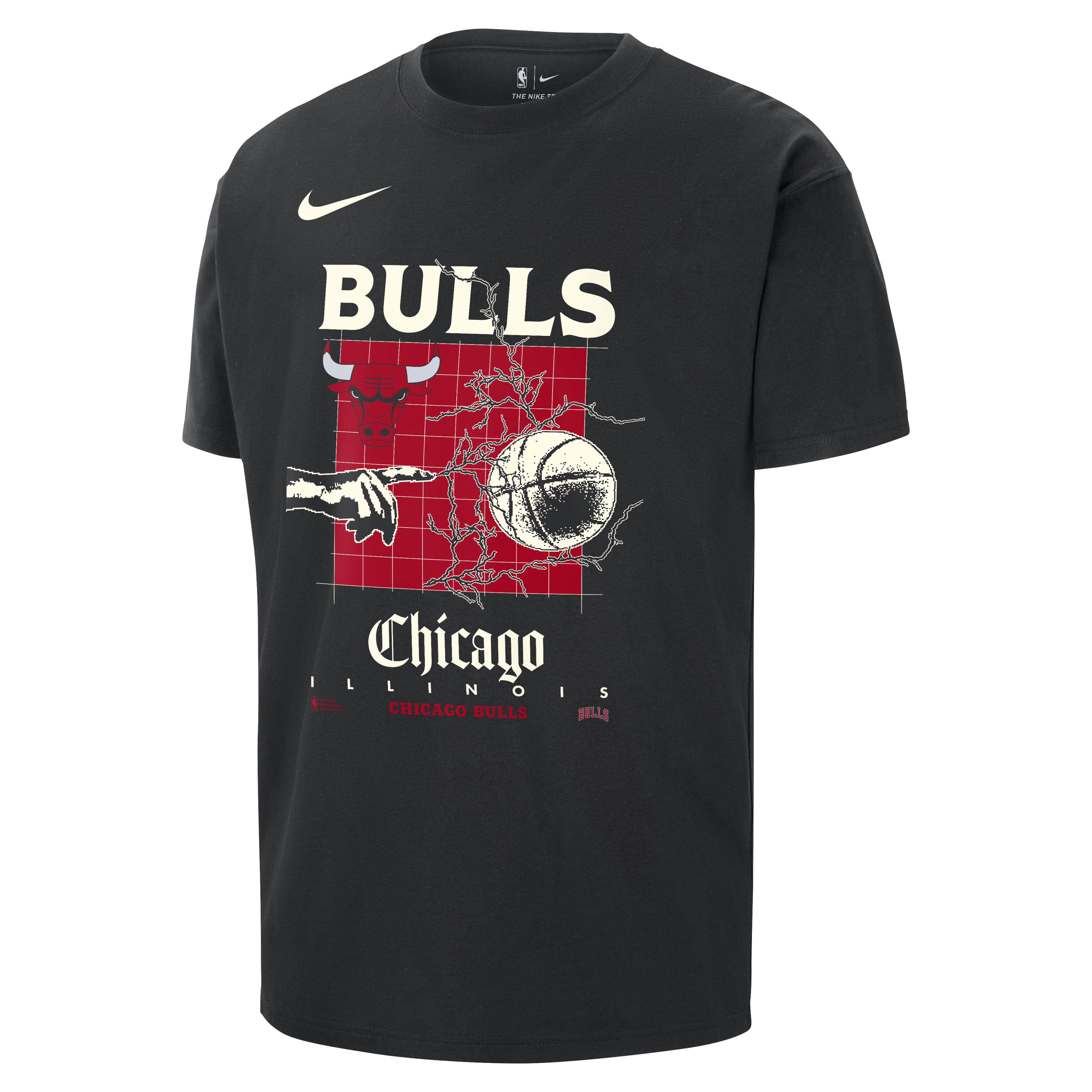 Chicago Bulls Courtside Men's Nike NBA Max90 T-Shirt