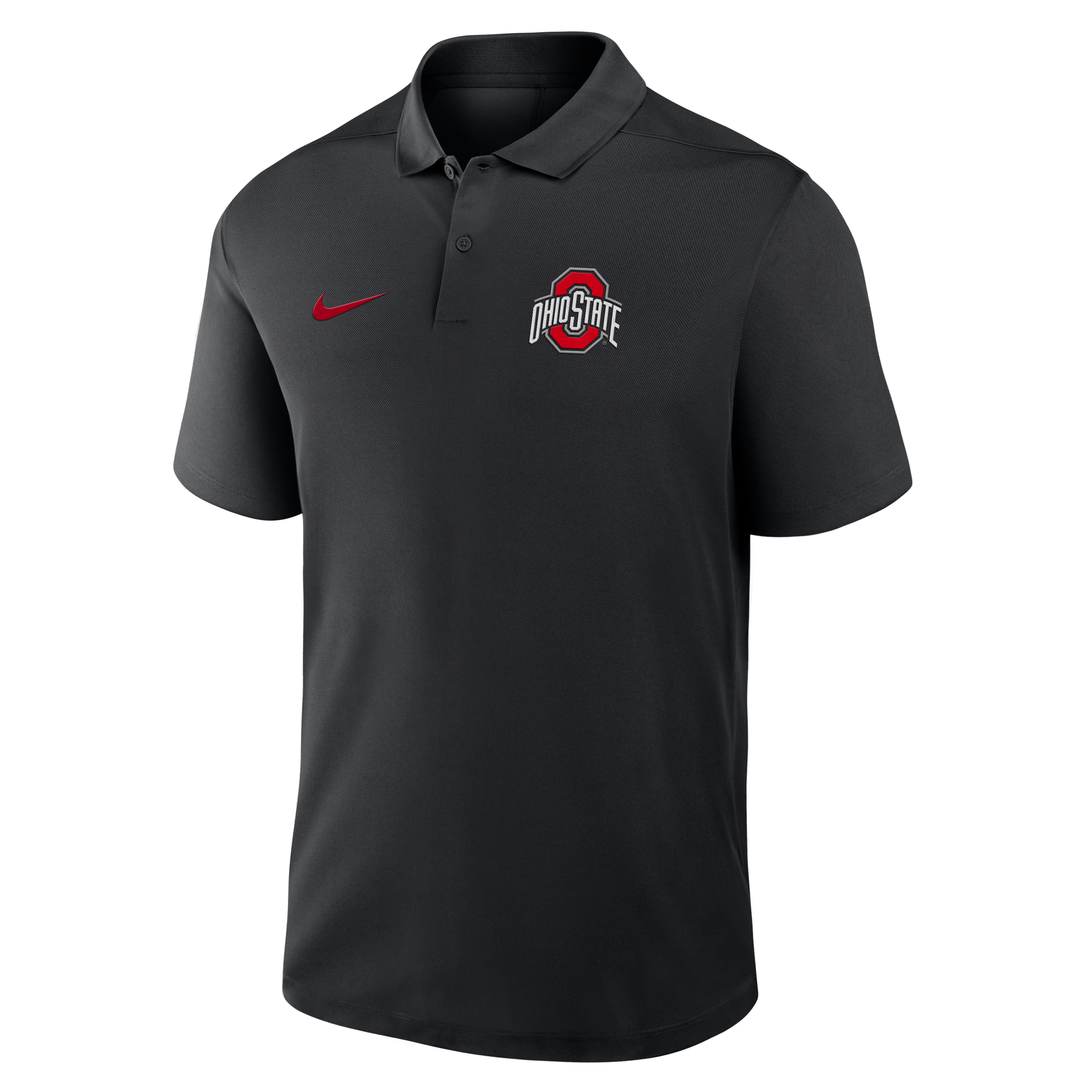 Ohio State Primetime Victory Primary Logo Men's Nike Dri-FIT College Polo