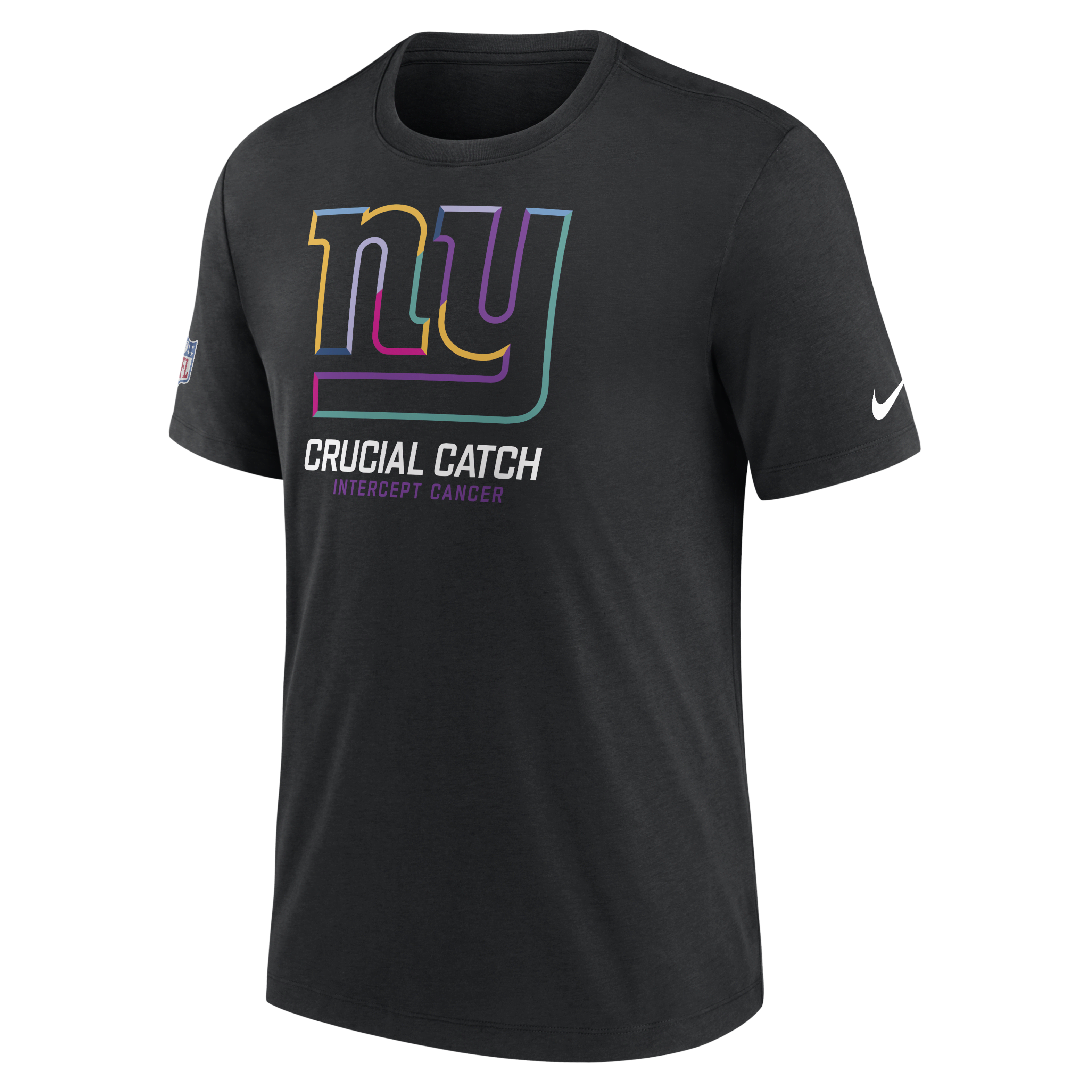 New York Giants Crucial Catch Men's Nike NFL T-Shirt