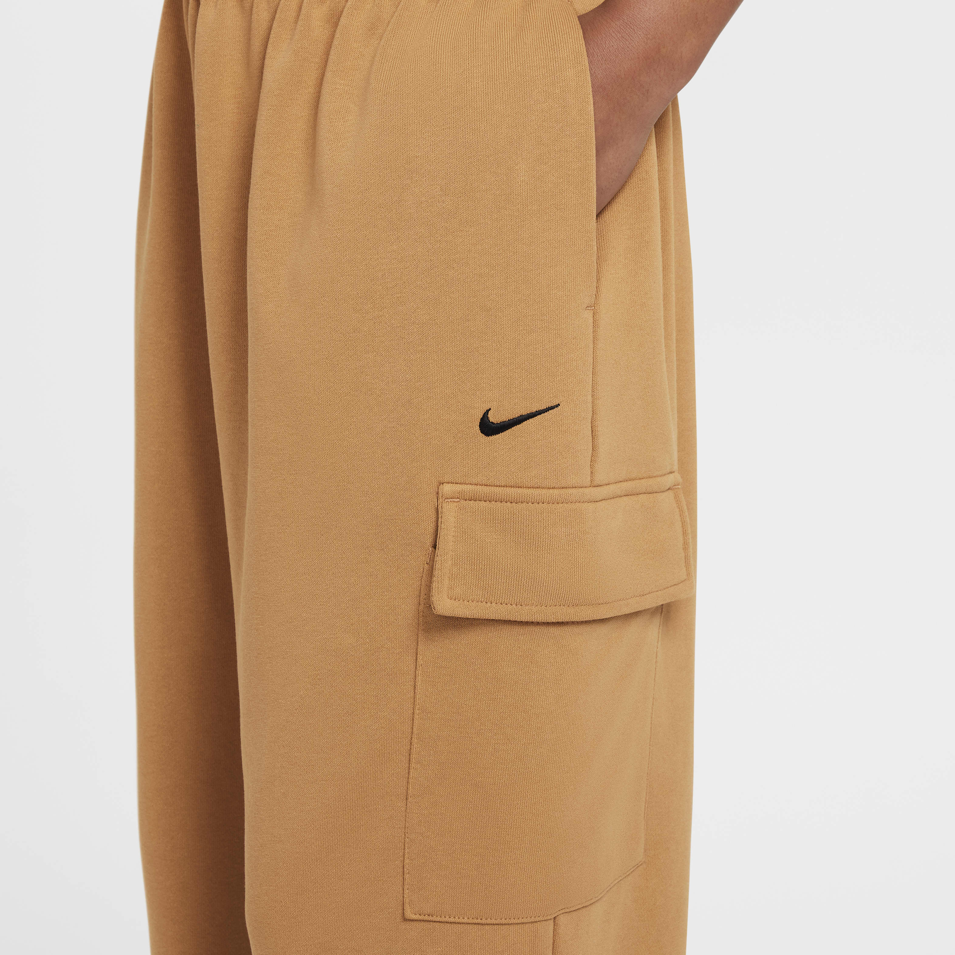 Nike Sportswear Girls' Dri-FIT Oversized Fleece Pants