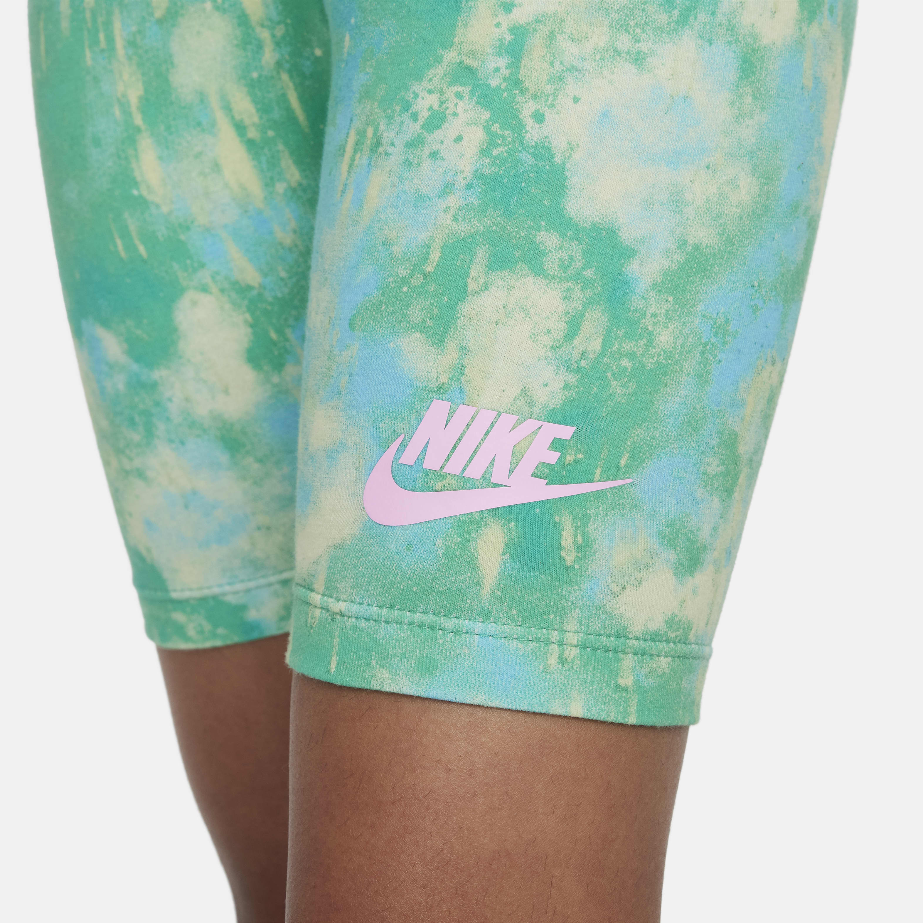 Nike Club Little Kids' Printed Bike Shorts