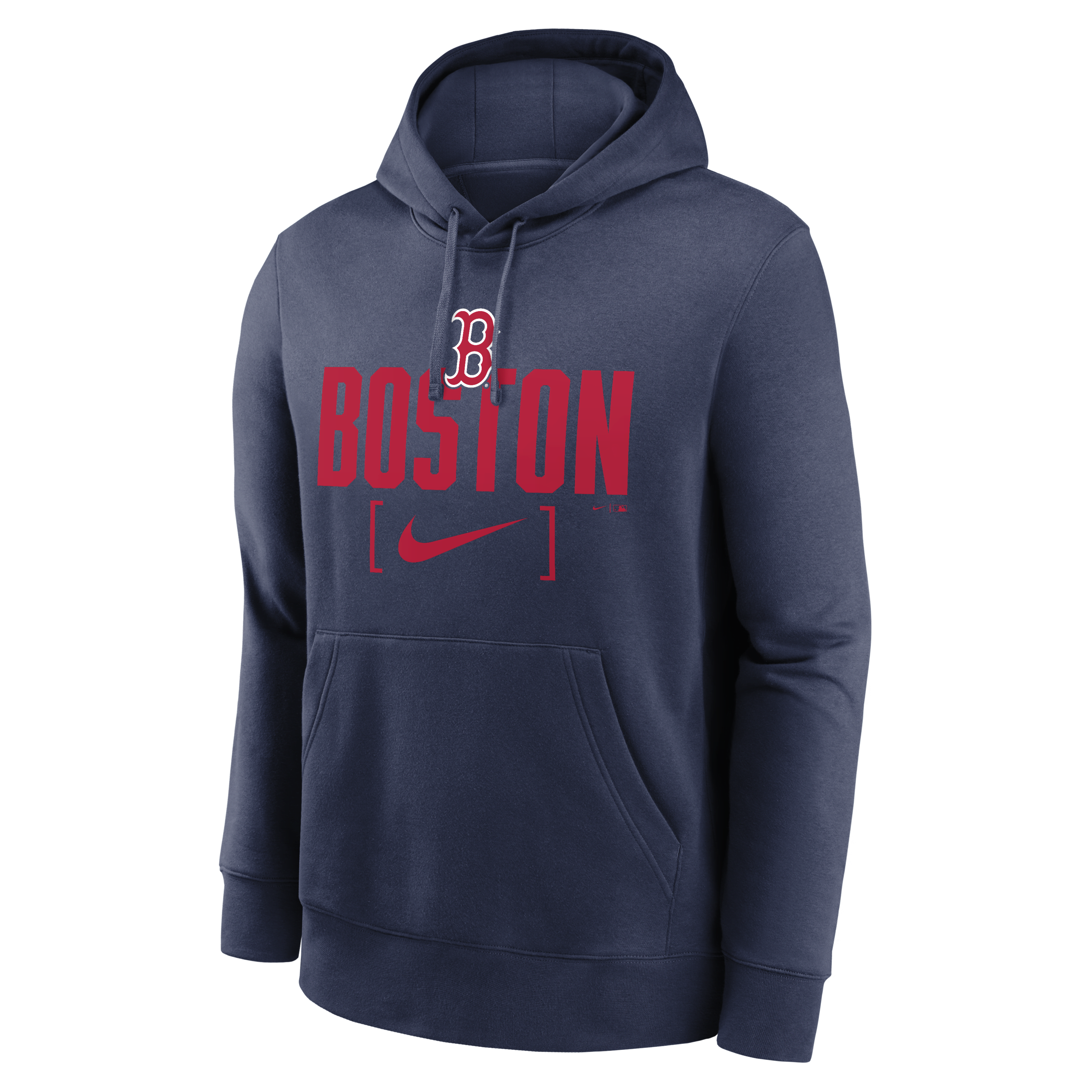 Boston Red Sox Club Slack Men's Nike MLB Pullover Hoodie