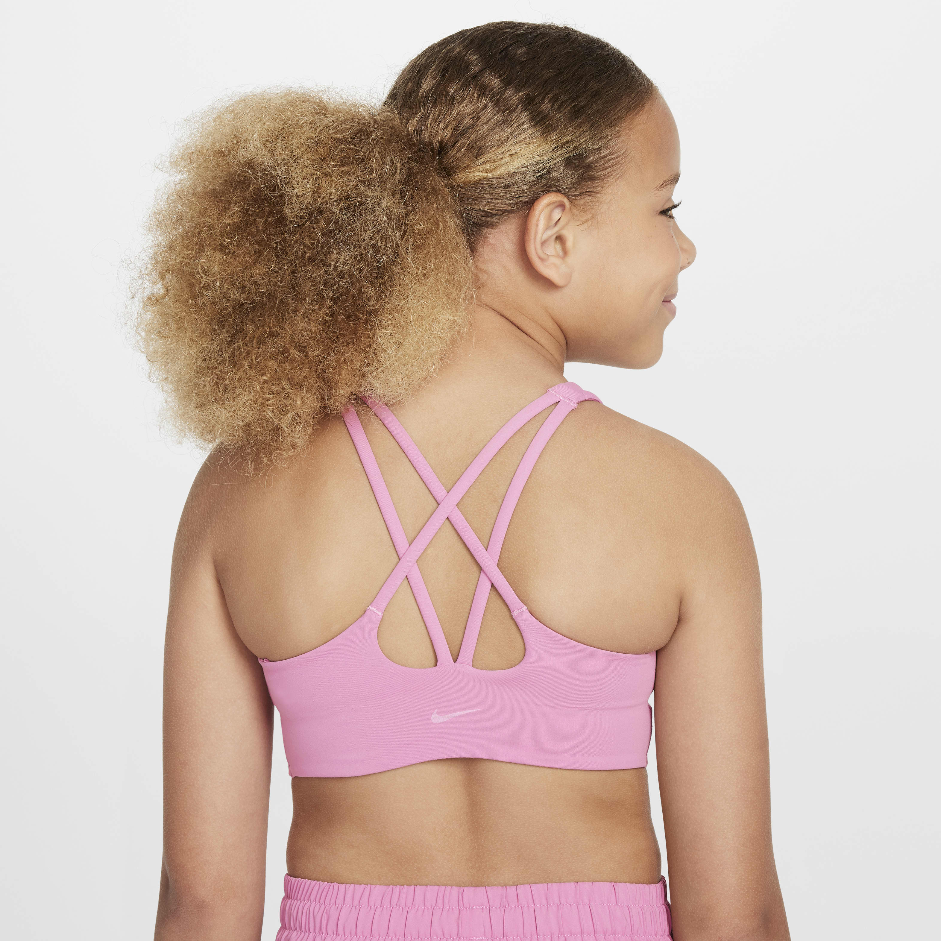 Nike One Big Kids' (Girls') Long-Line Sports Bra