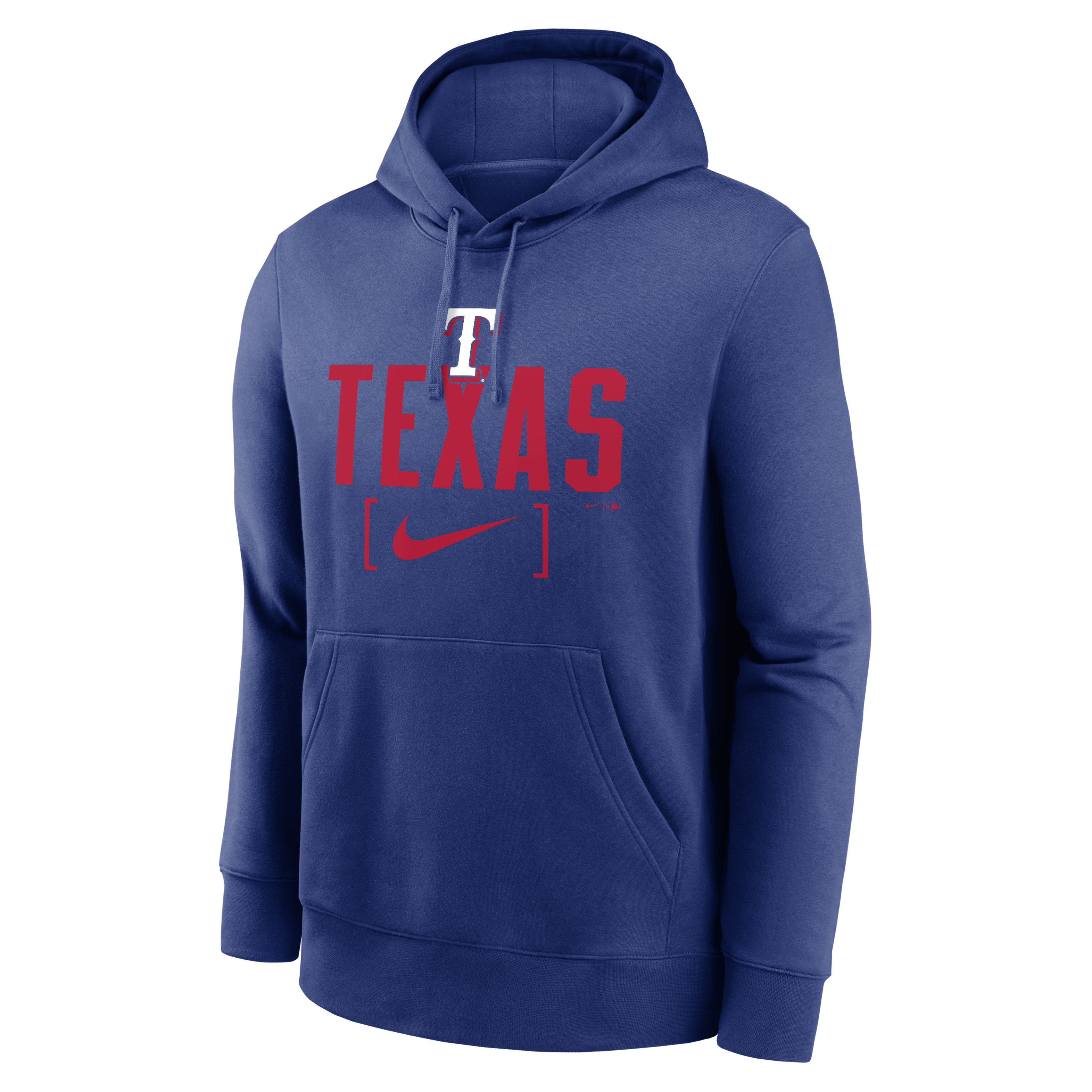 Texas Rangers Club Slack Men's Nike MLB Pullover Hoodie