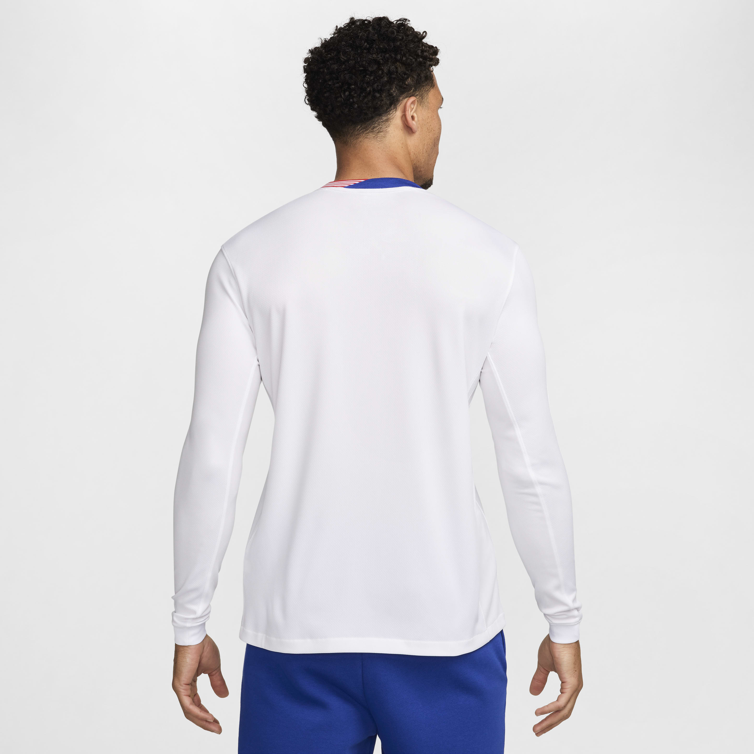 USMNT 2024 Stadium Home Men's Nike Dri-FIT Soccer Long-Sleeve Replica Jersey