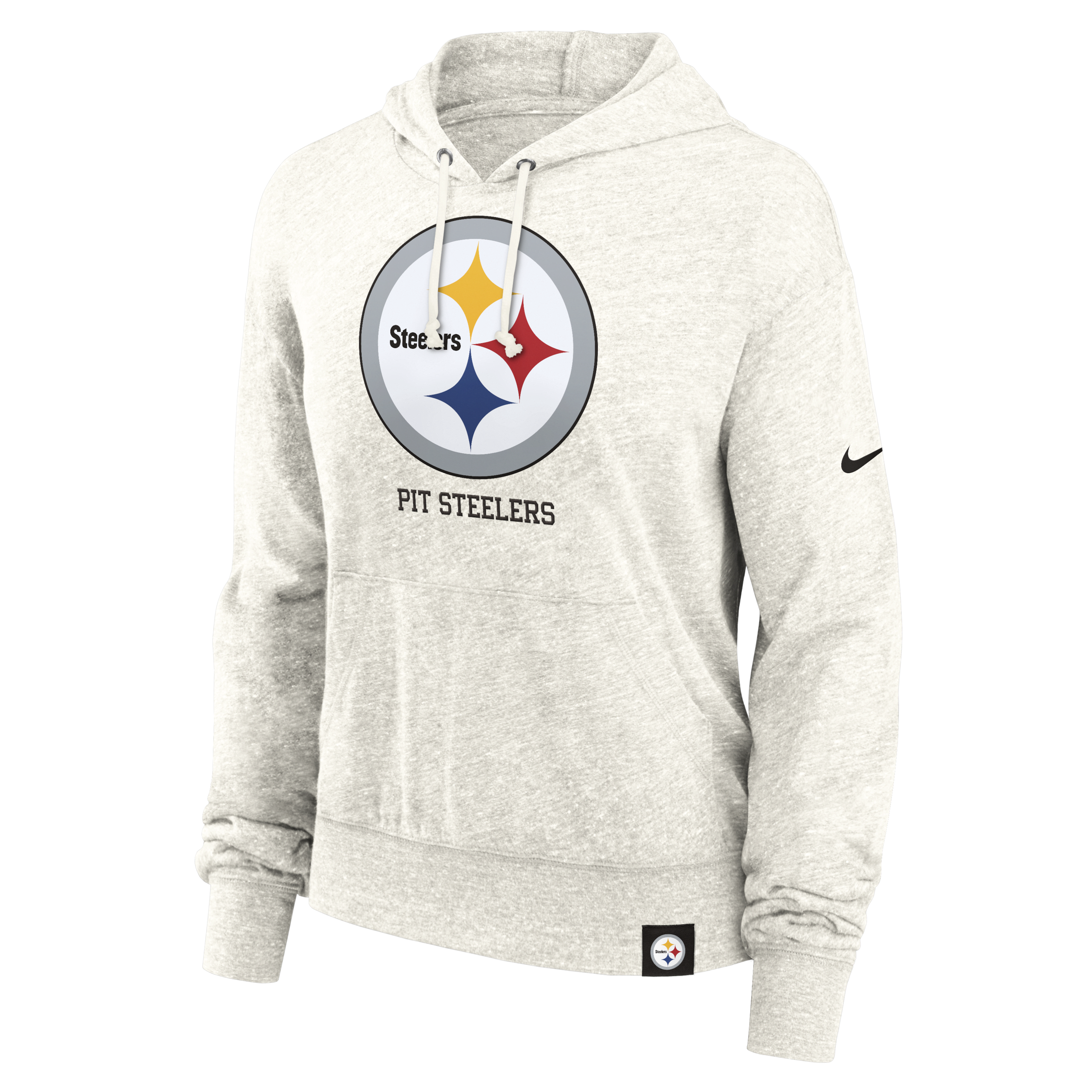 Pittsburgh Steelers Gym Vintage Women's Nike NFL Pullover Hoodie