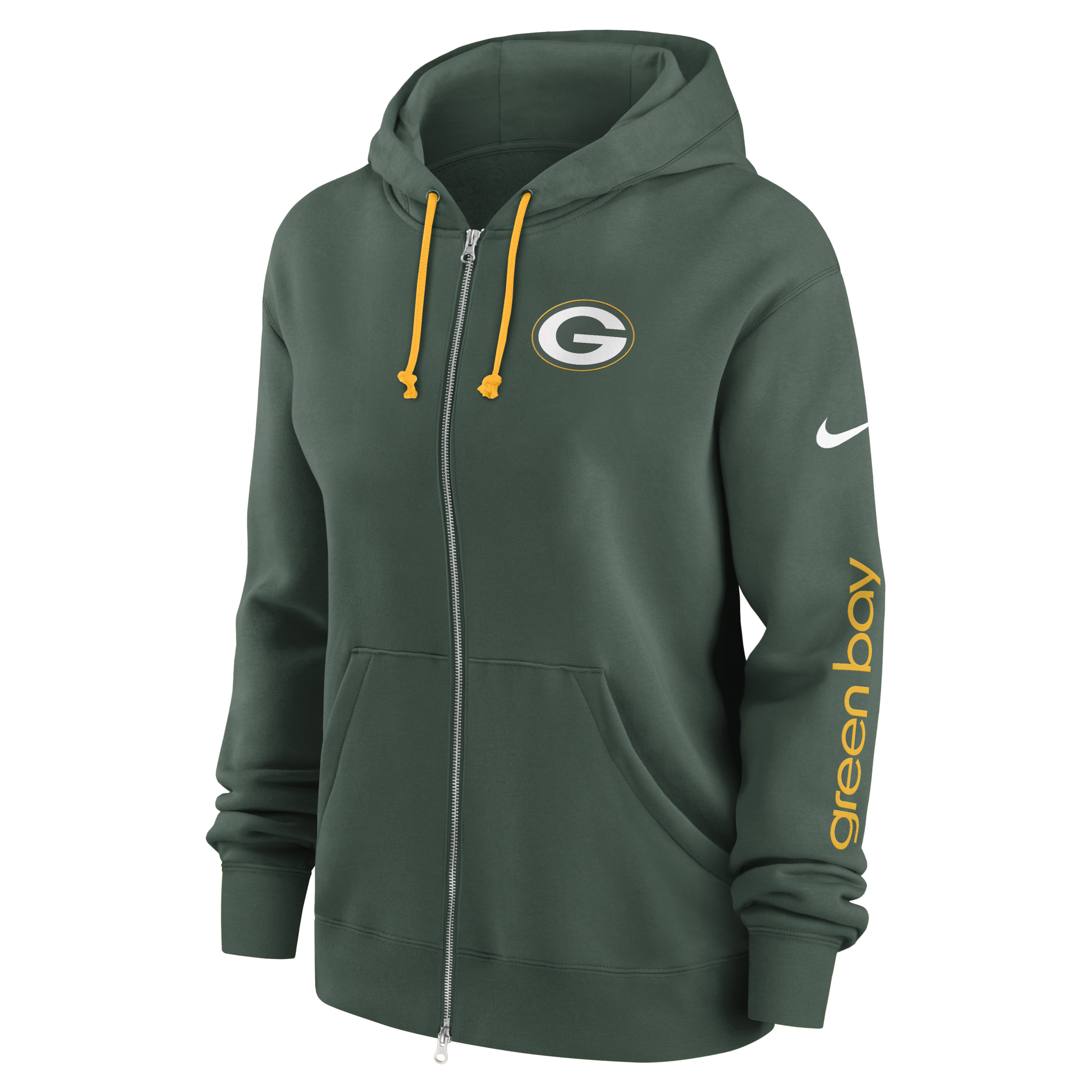 Green Bay Packers Phoenix Women's Nike NFL Full-Zip Hoodie