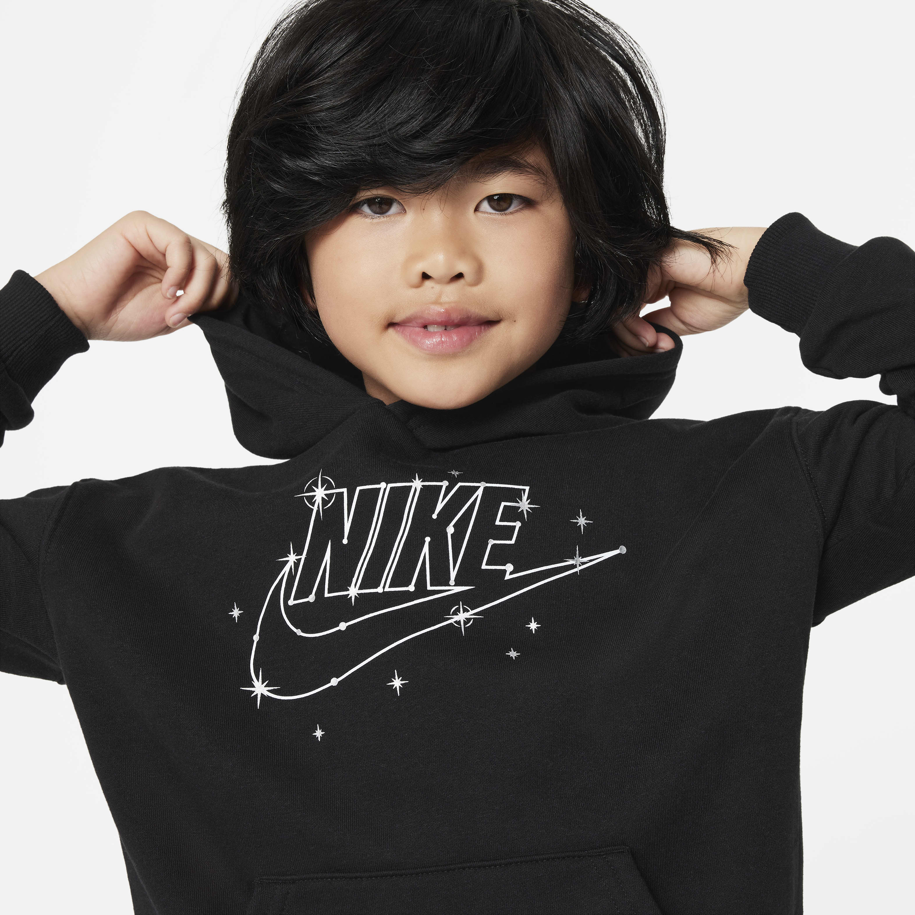 Nike Sportswear Shine Fleece Pullover Hoodie Toddler