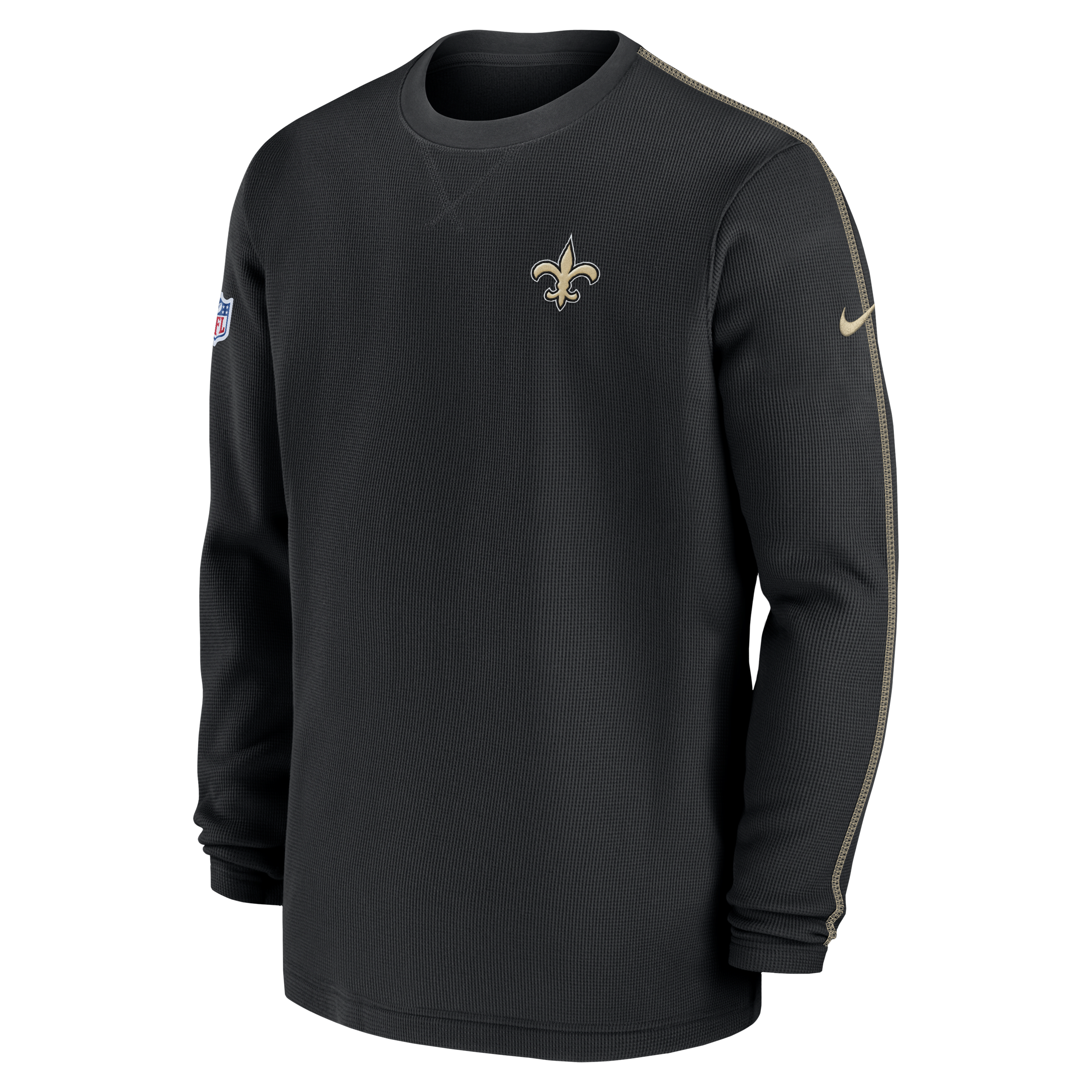 New Orleans Saints Sideline Coach Men’s Nike NFL Long-Sleeve Top