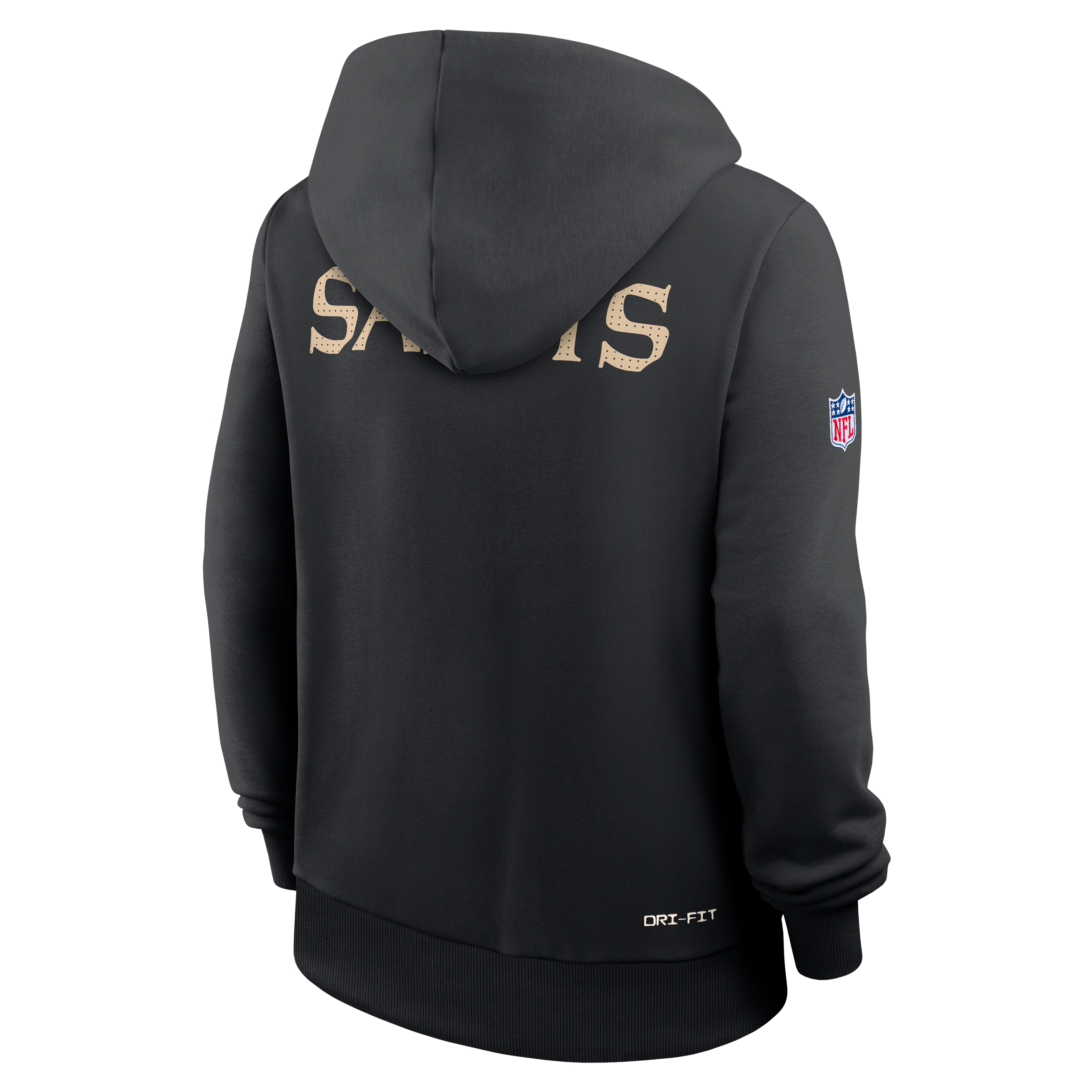 New Orleans Saints Sideline Women's Nike Dri-FIT NFL Pullover Hoodie