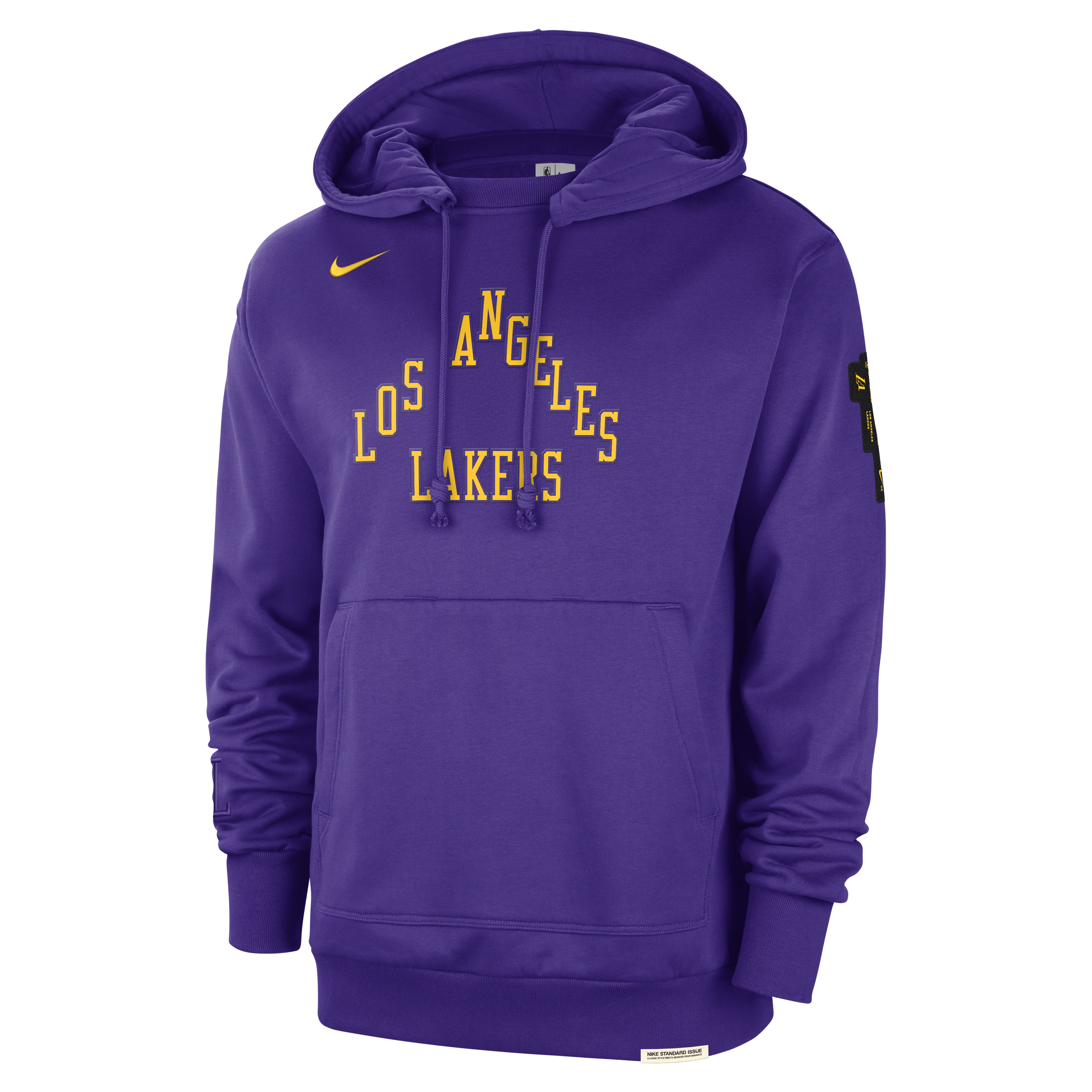 Los Angeles Lakers Standard Issue 2023/24 City Edition Men's Nike NBA Courtside Hoodie