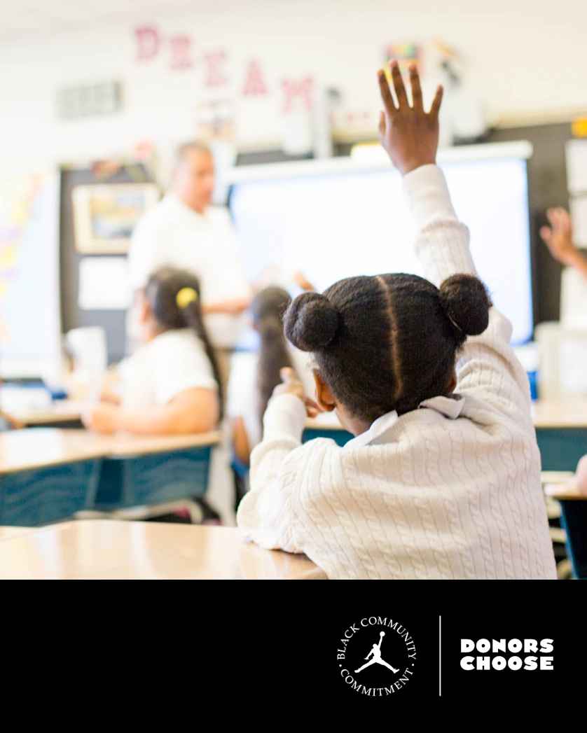 The Jordan Brand Black Community Commitment, slide 3 of 6