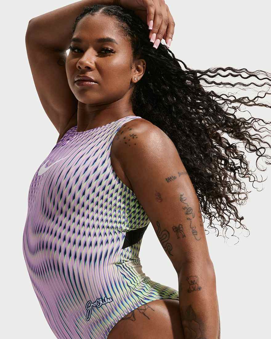 Jordan Chiles and Skye Blakely Leotard Collections: A First for Nike