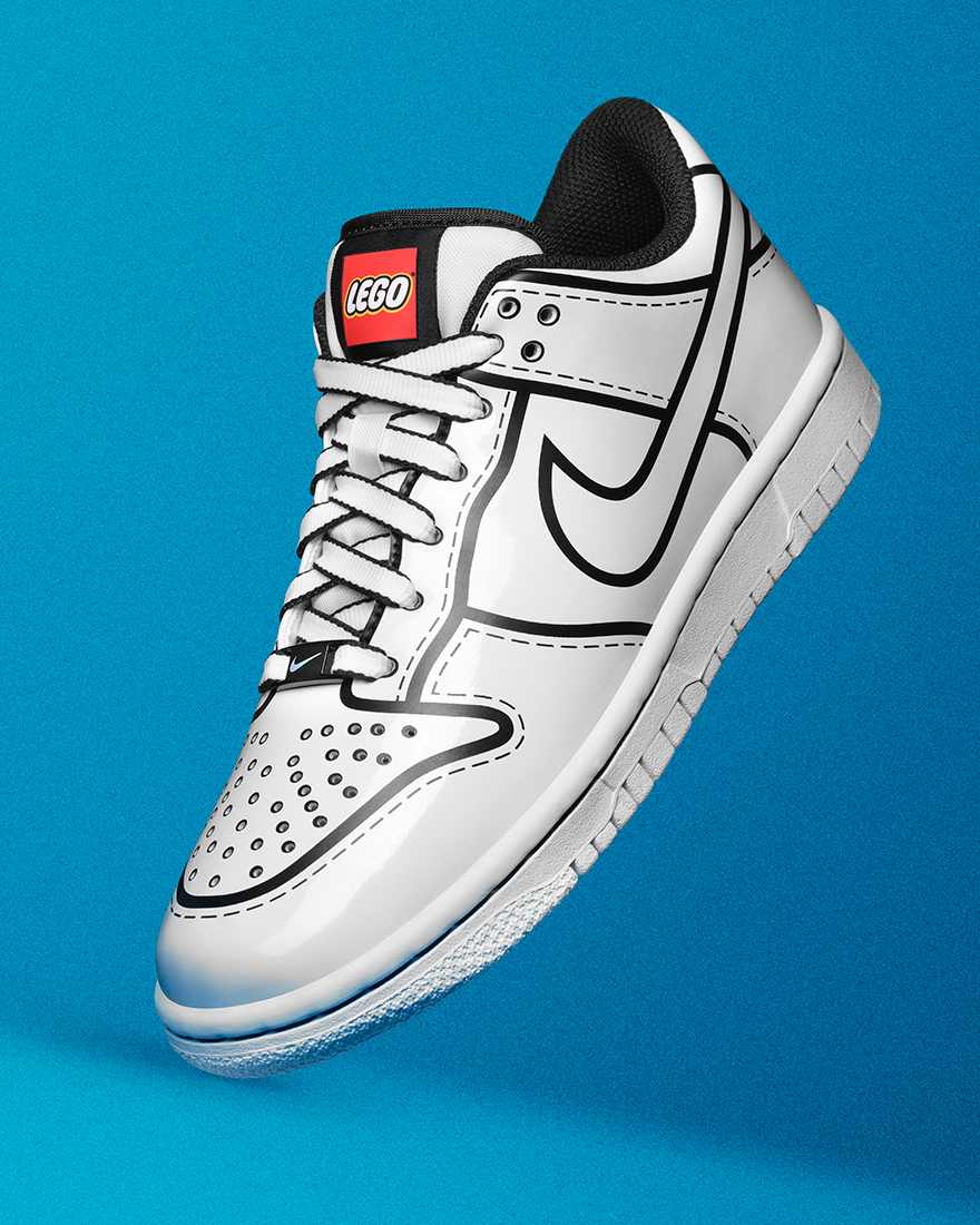 Créée pour se démarquer : la Nike Dunk Low x LEGO® Collection joue selon ses propres règles