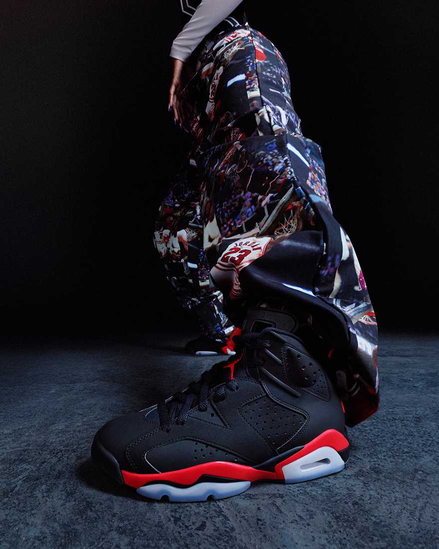 Las Air Jordan 6 Infrared son pura nostalgia