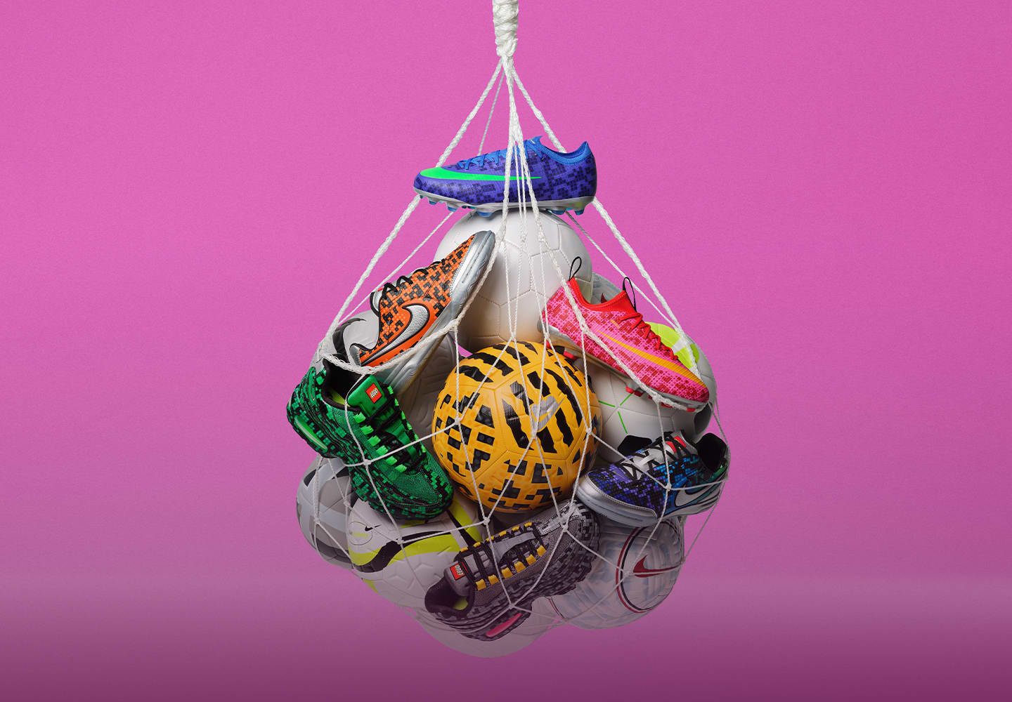 Sitio web oficial de Nike, Colección Nike Football x LEGO®