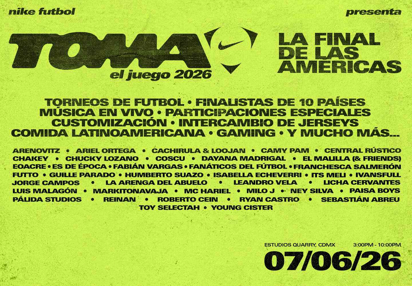 Sitio web oficial de Nike