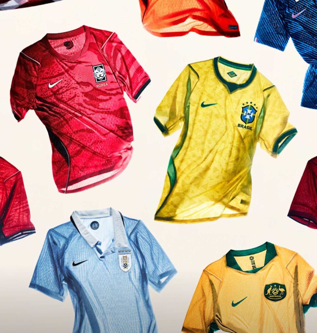 ร้านค้าอย่างเป็นทางการของ Nike, คอลเลกชันทีมชาติ