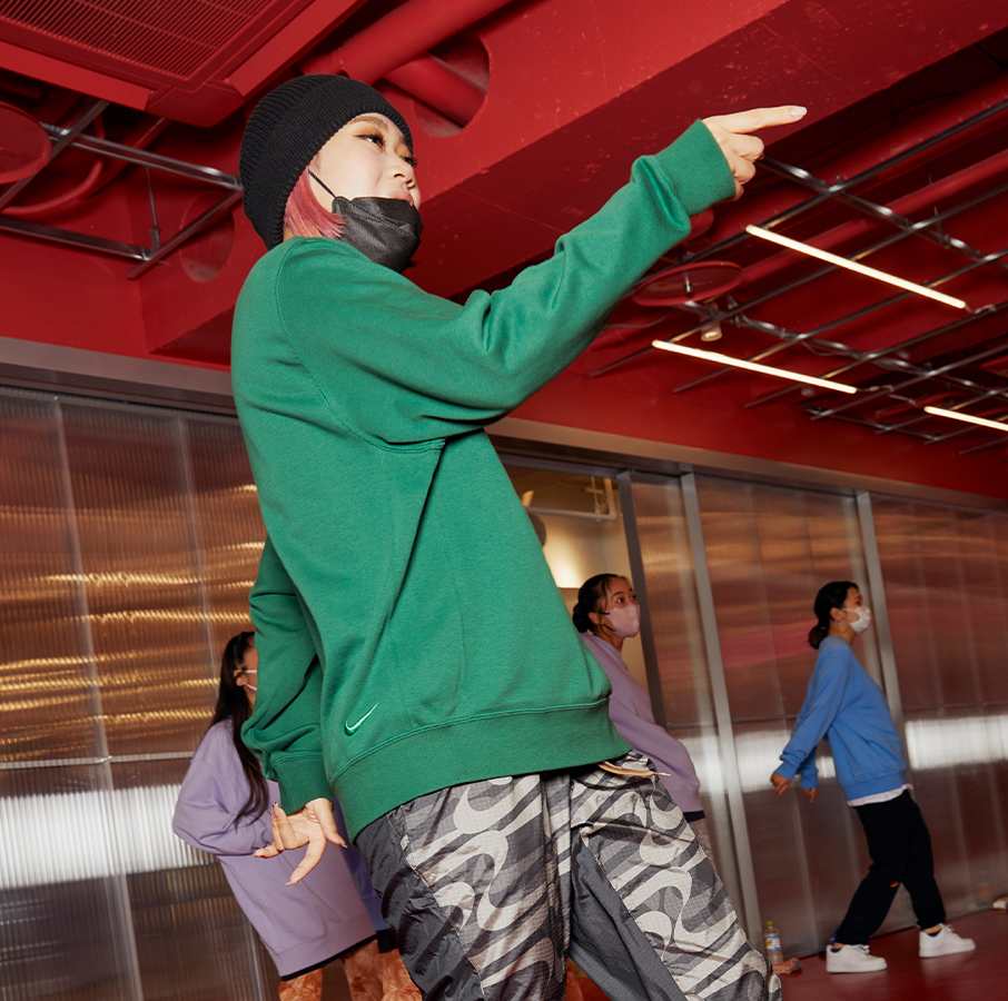 チームであることを大切に目標に向かって踊る