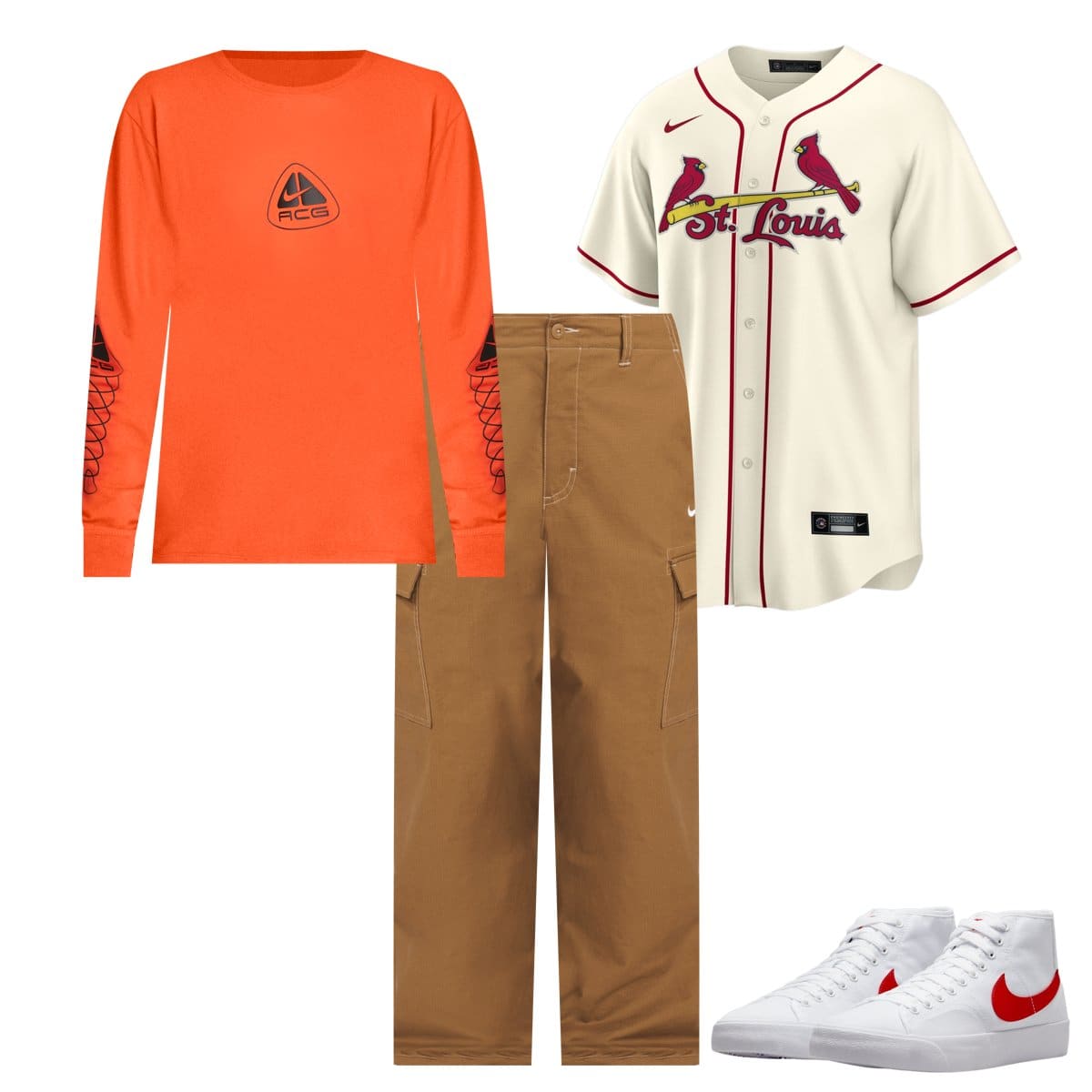 Cómo combinar un jersey de béisbol Nike