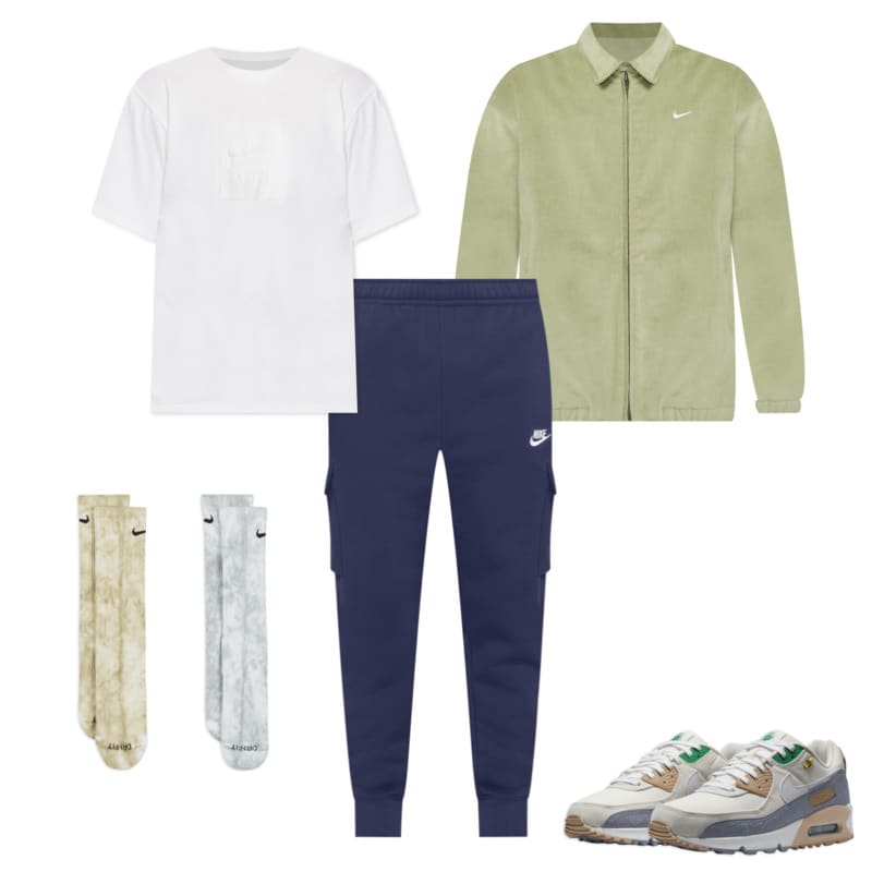 Cómo combinar joggers para el trabajo